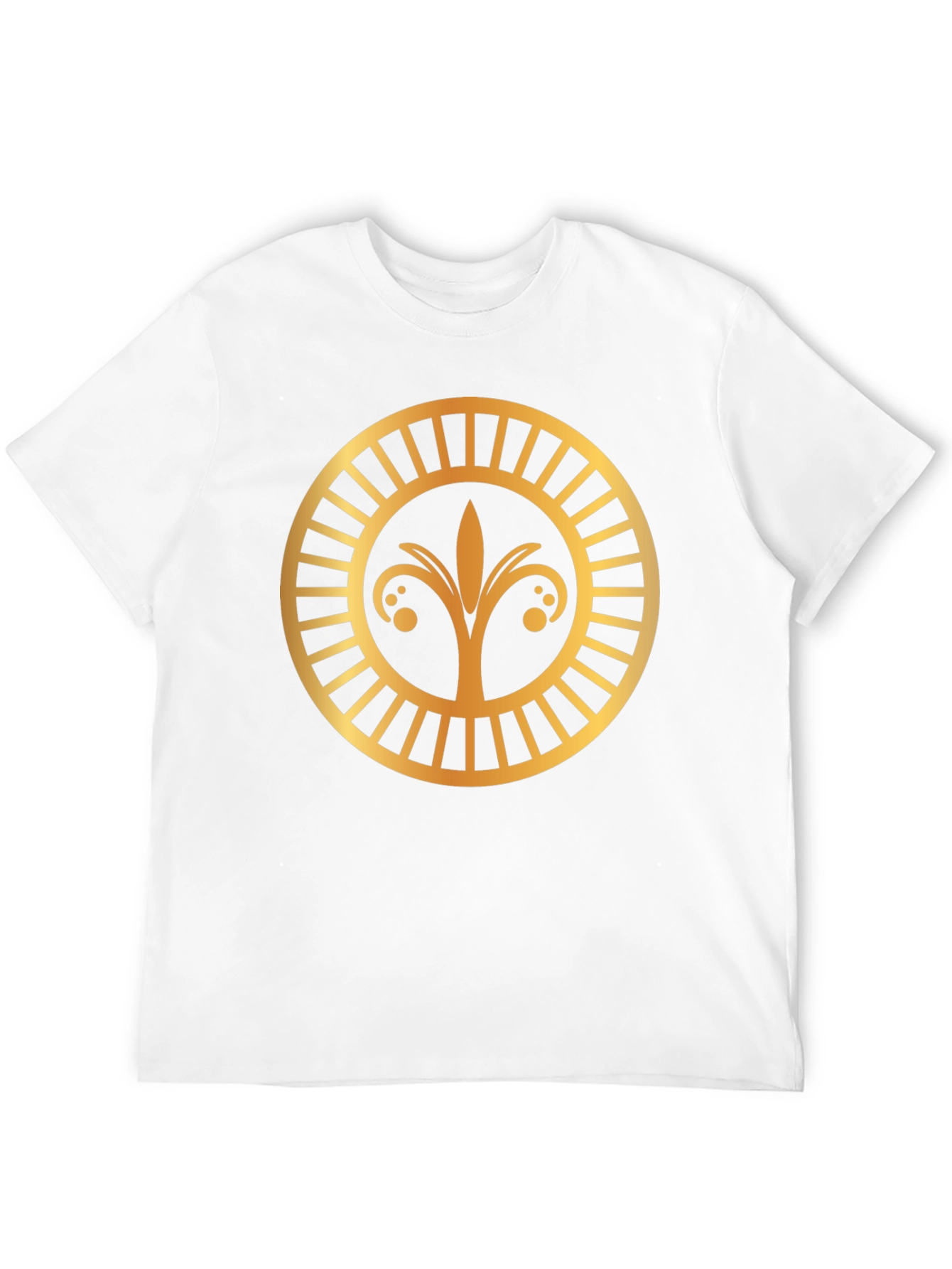Golden Emblem Black T-Shirt