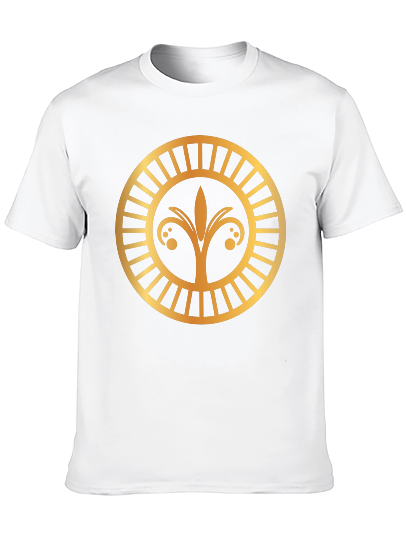 Golden Emblem Black T-Shirt
