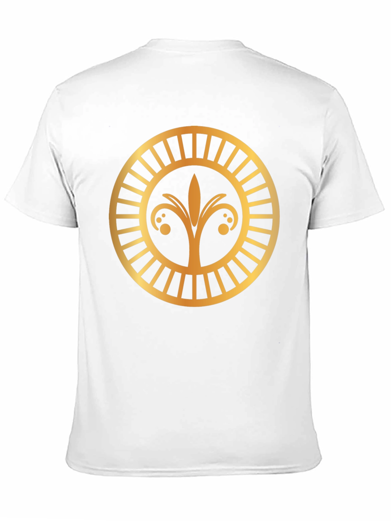 Golden Emblem Black T-Shirt