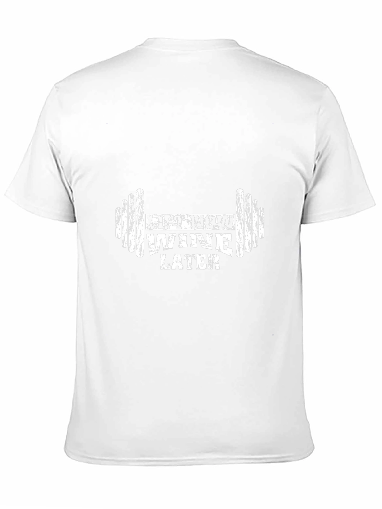 Lift Now Wine Later Graphic T-Shirt