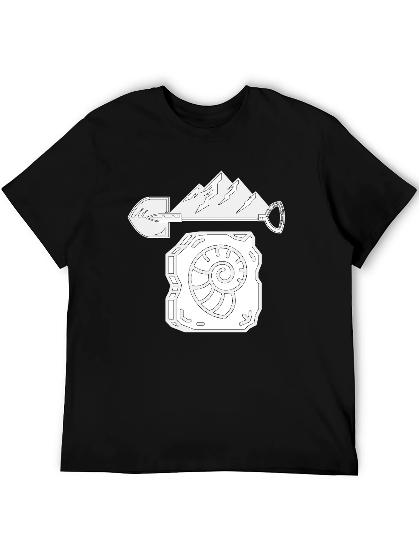 Geologists Tee: Fossil & Mining Graphic T-Shirt