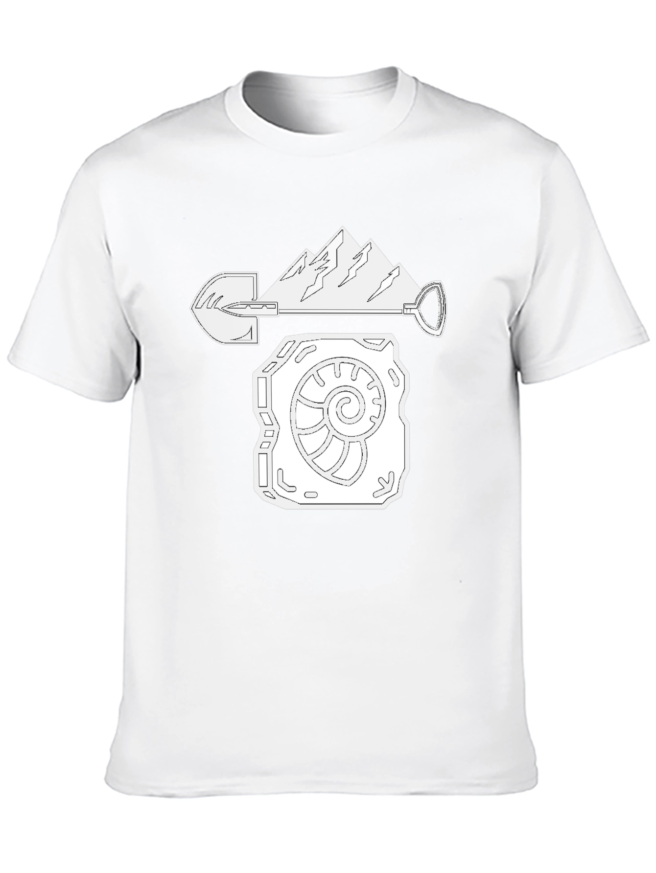 Geologists Tee: Fossil & Mining Graphic T-Shirt