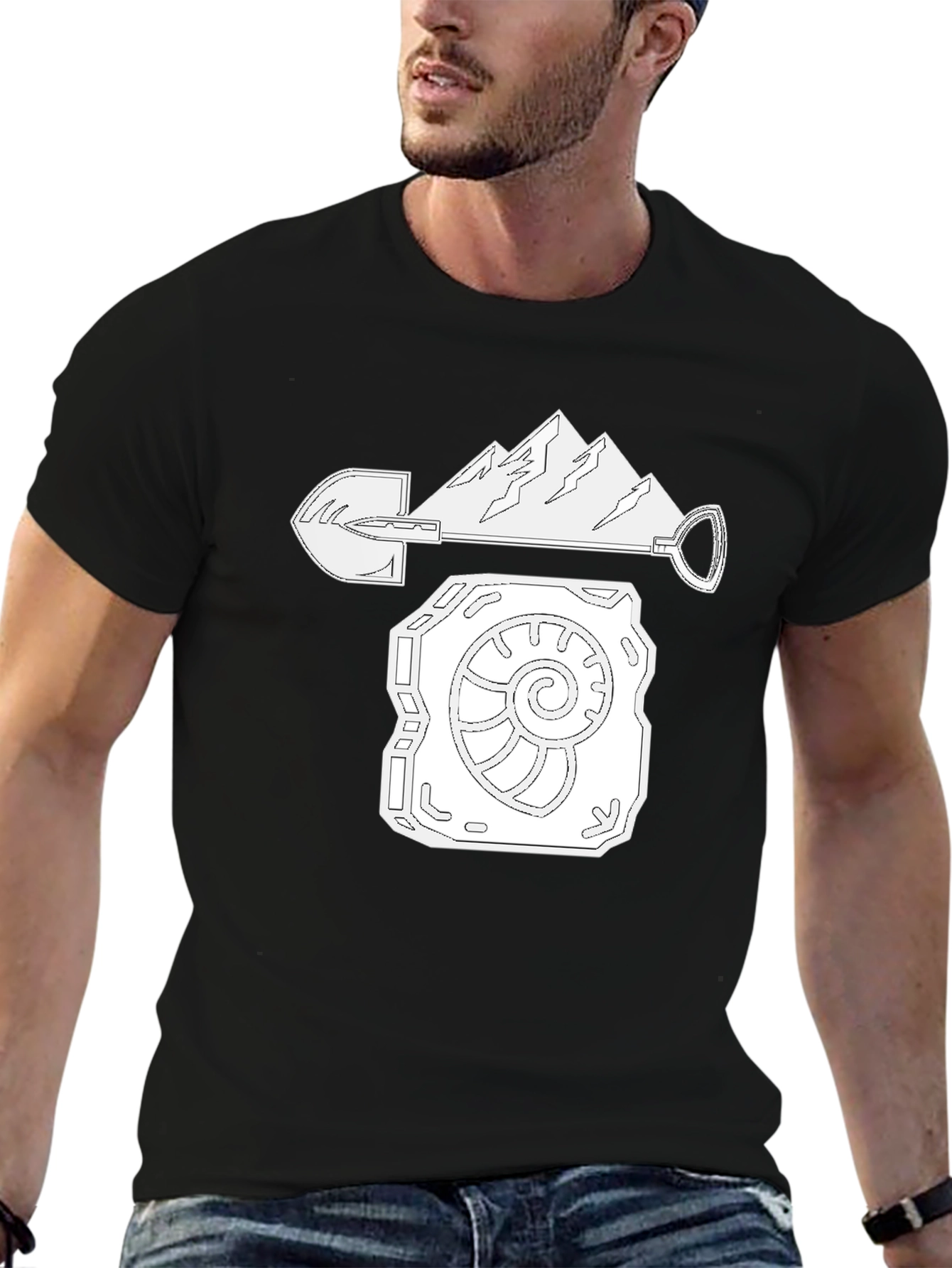 Geologists Tee: Fossil & Mining Graphic T-Shirt