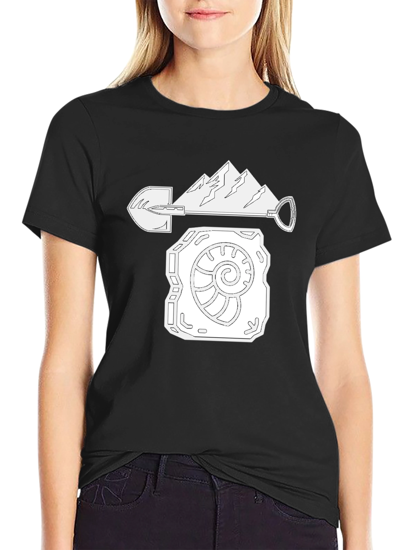 Geologists Tee: Fossil & Mining Graphic T-Shirt