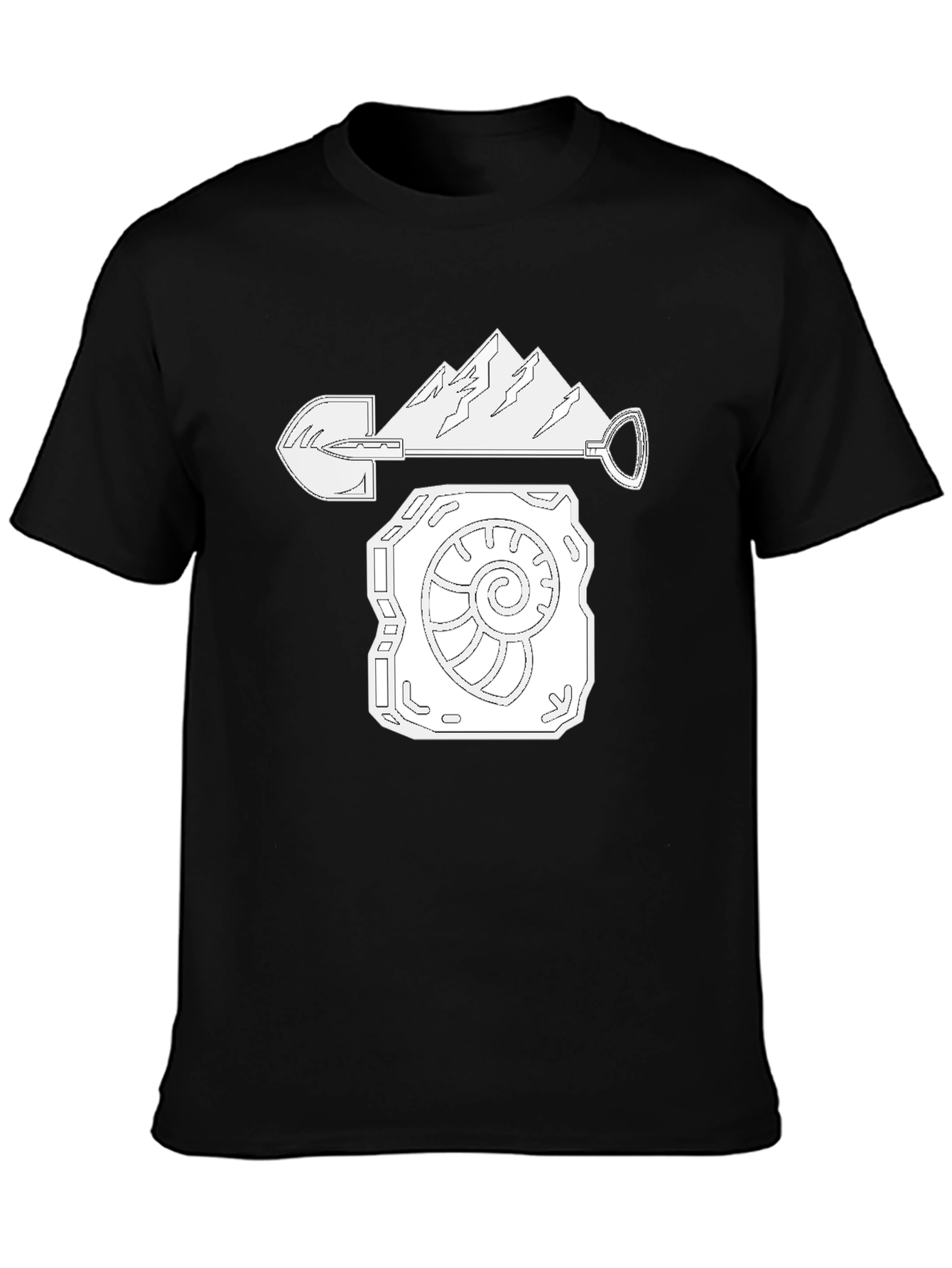 Geologists Tee: Fossil & Mining Graphic T-Shirt