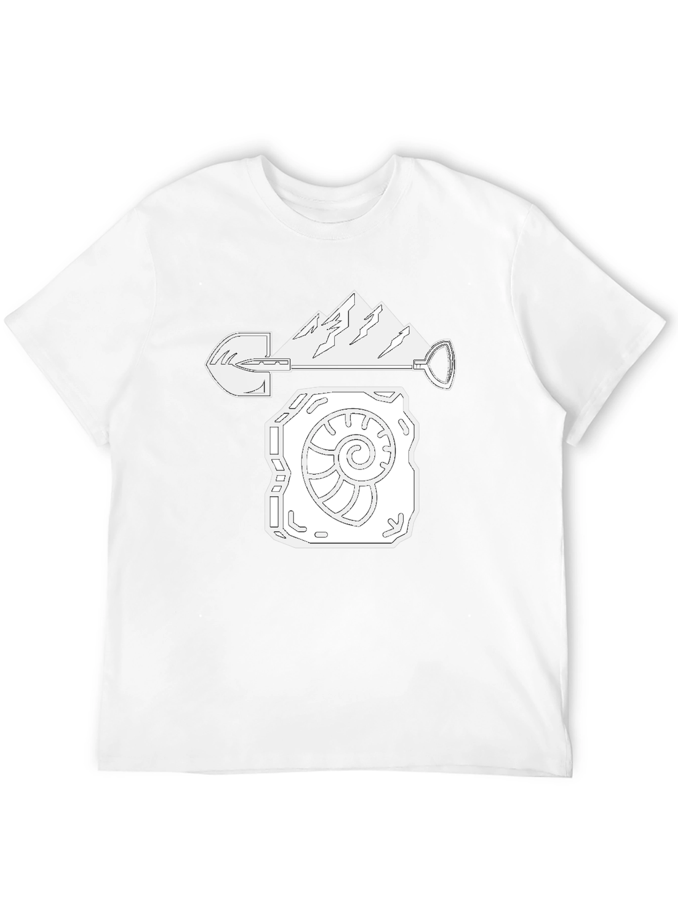 Geologists Tee: Fossil & Mining Graphic T-Shirt
