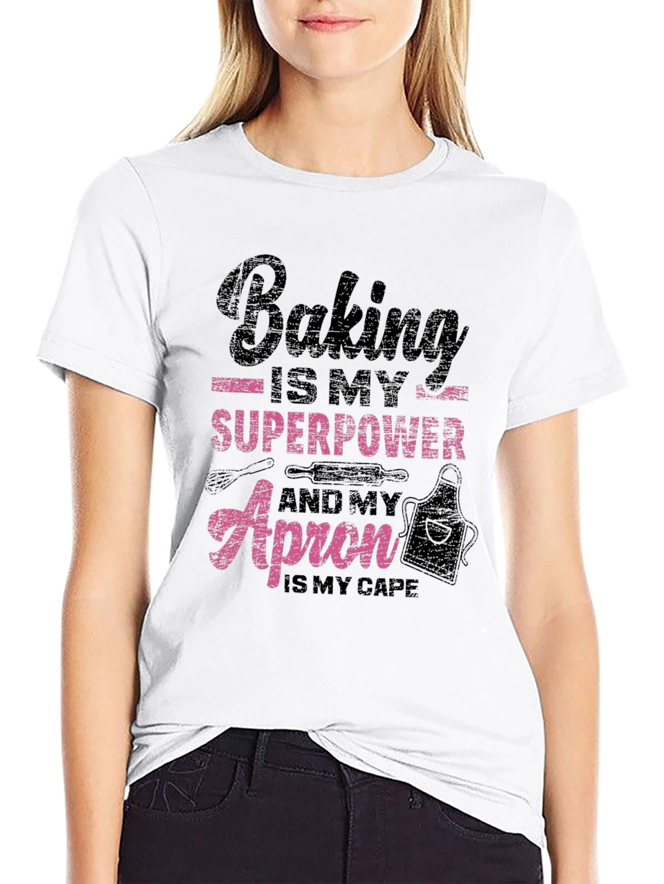 Baking is My Superpower Graphic Tee