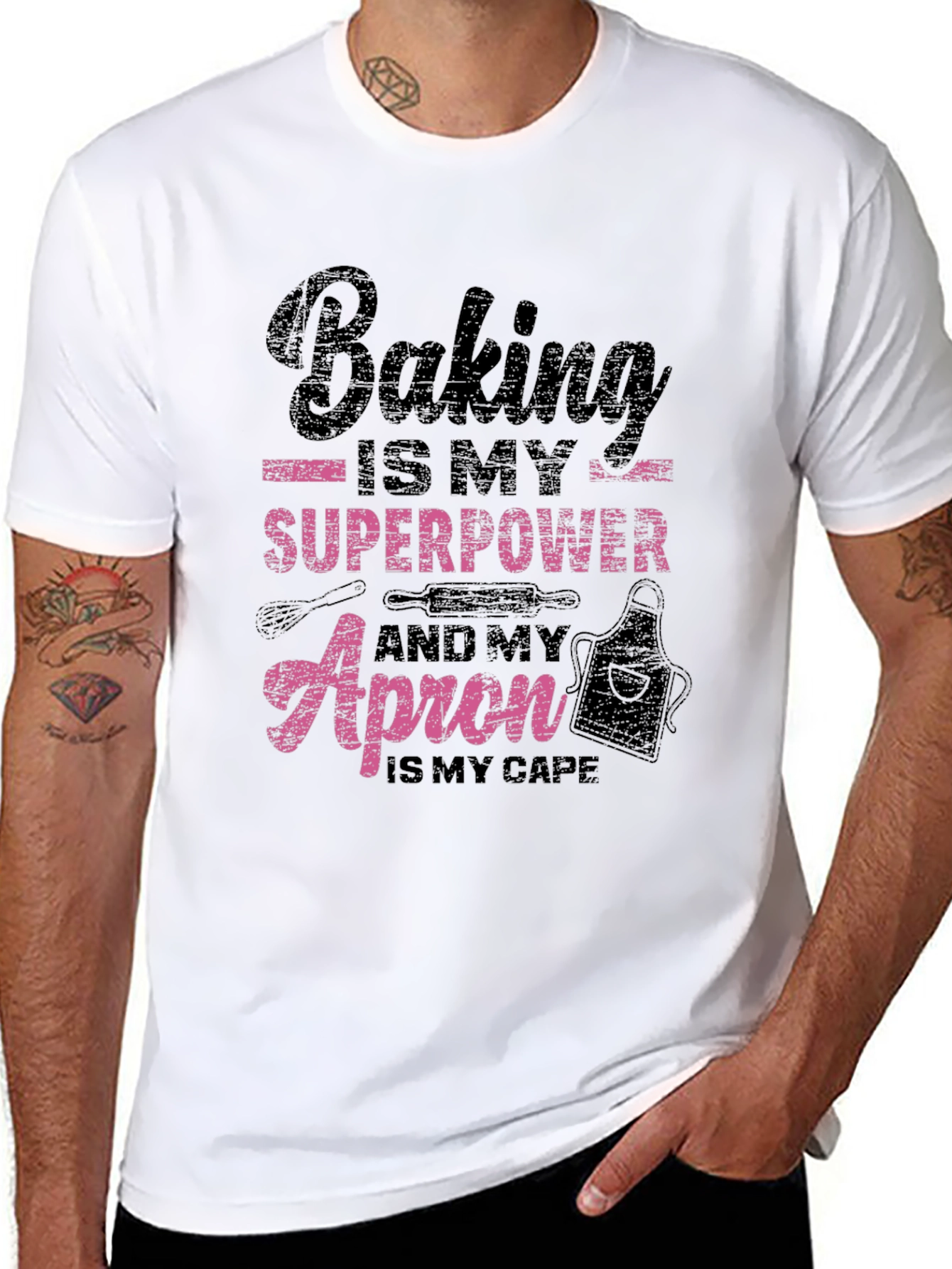 Baking is My Superpower Graphic Tee