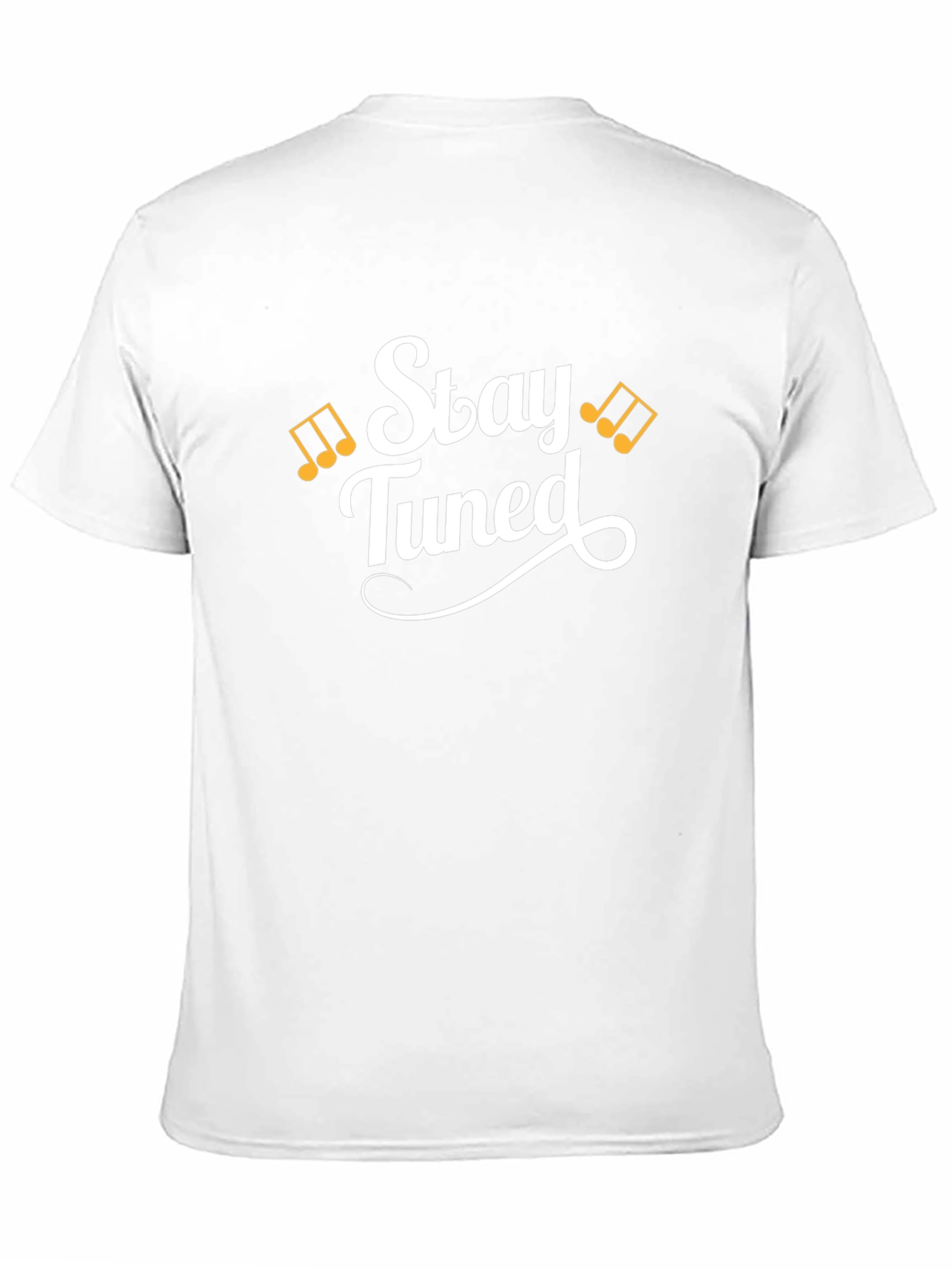 Stay Tuned Black Graphic Tee