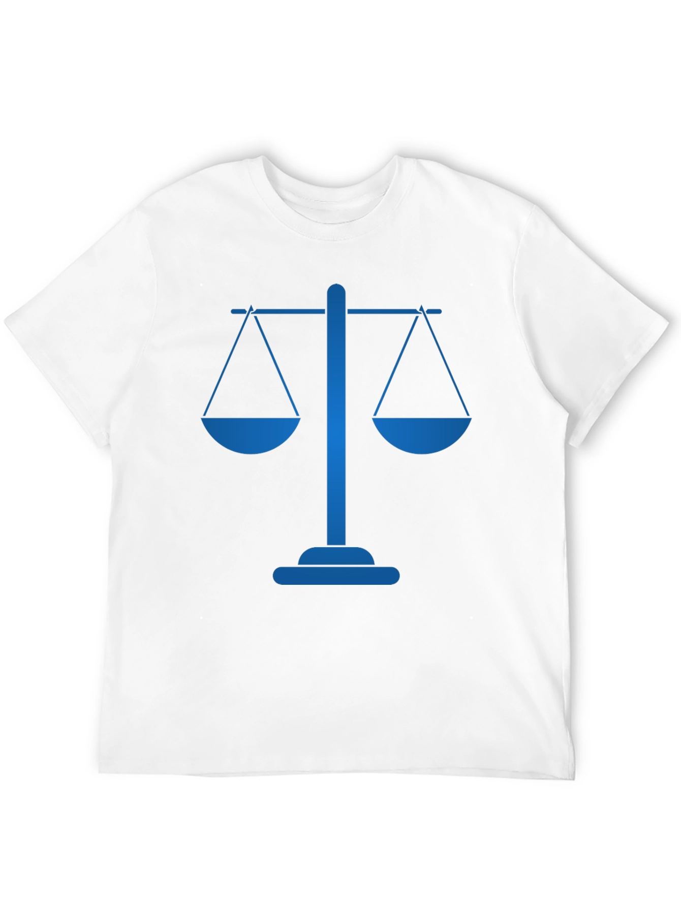 Scales of Justice Graphic Tee - Black