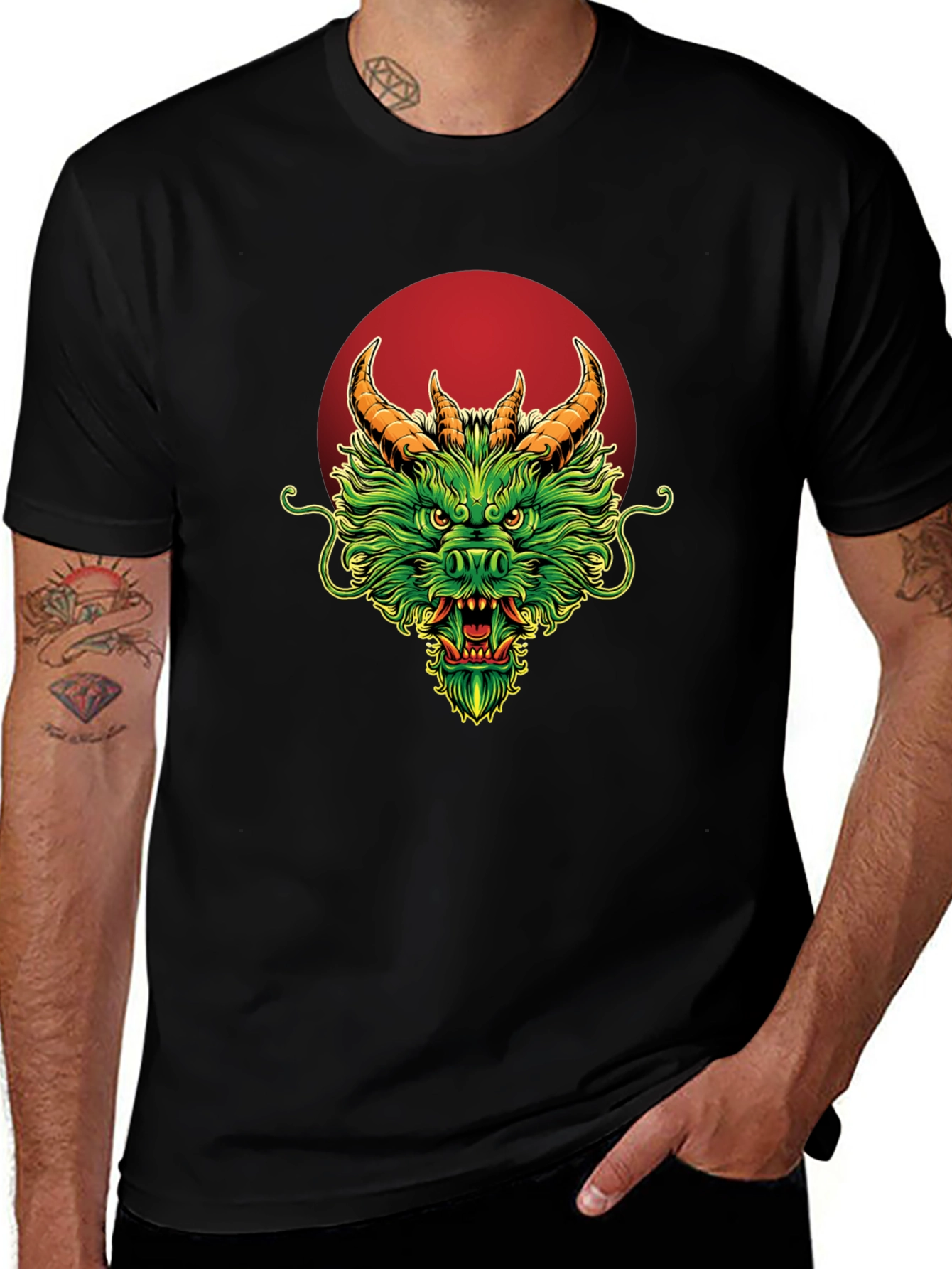 Dragon Graphic Tee - Unique Design