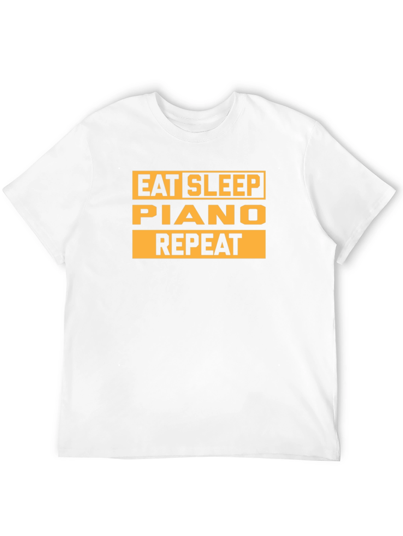Eat Sleep Piano Repeat T-Shirt - Musicians Tee