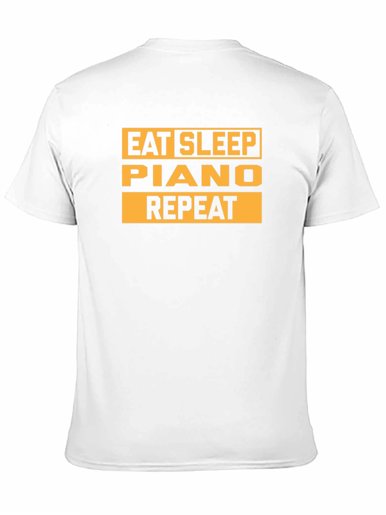 Eat Sleep Piano Repeat T-Shirt - Musicians Tee