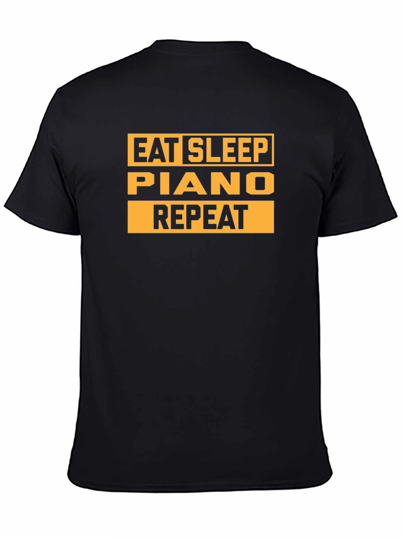 Eat Sleep Piano Repeat T-Shirt - Musicians Tee
