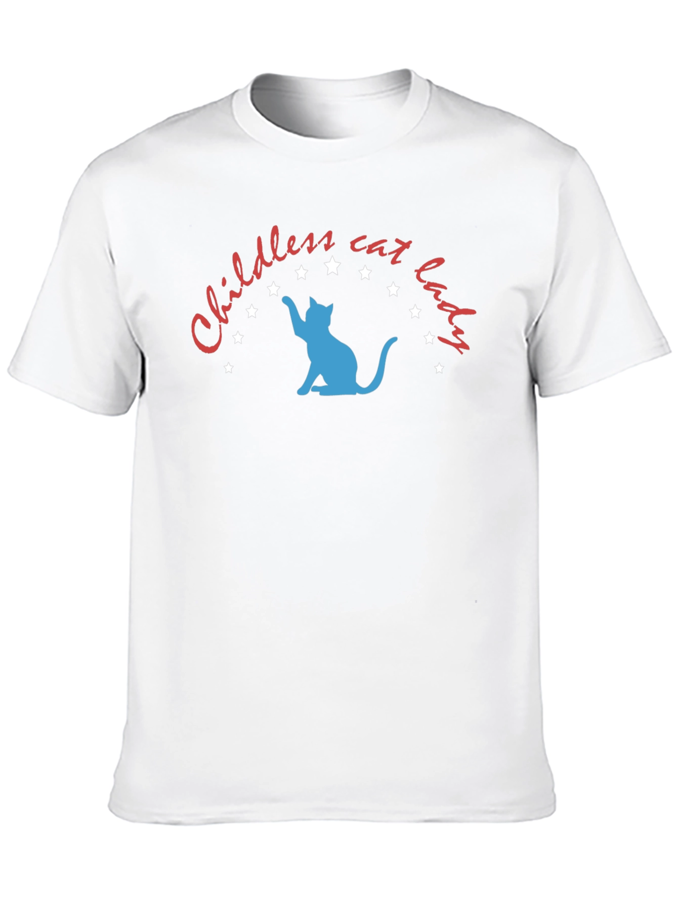 Childless Cat Lady Graphic Tee - Unisex Black T-Shirt