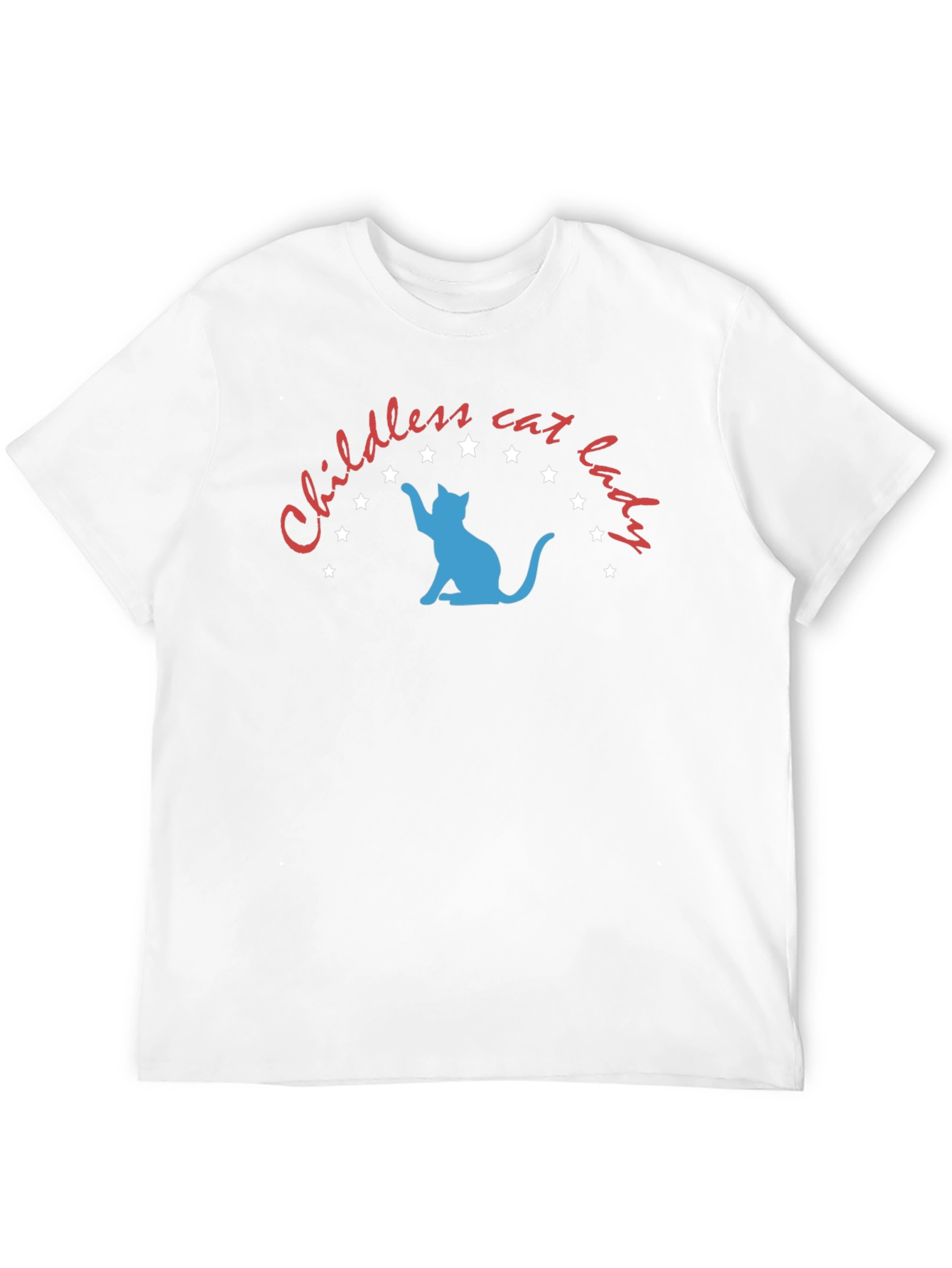 Childless Cat Lady Graphic Tee - Unisex Black T-Shirt