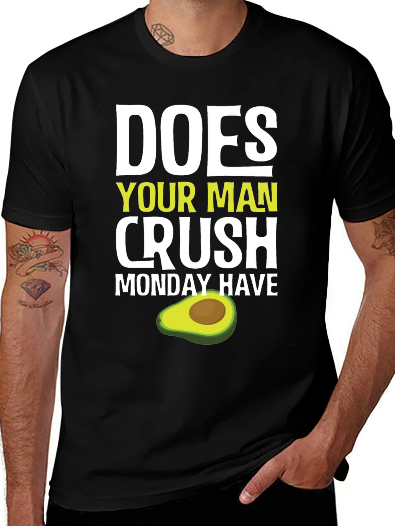 Does Your Man Crush Monday Have Avocado T-Shirt
