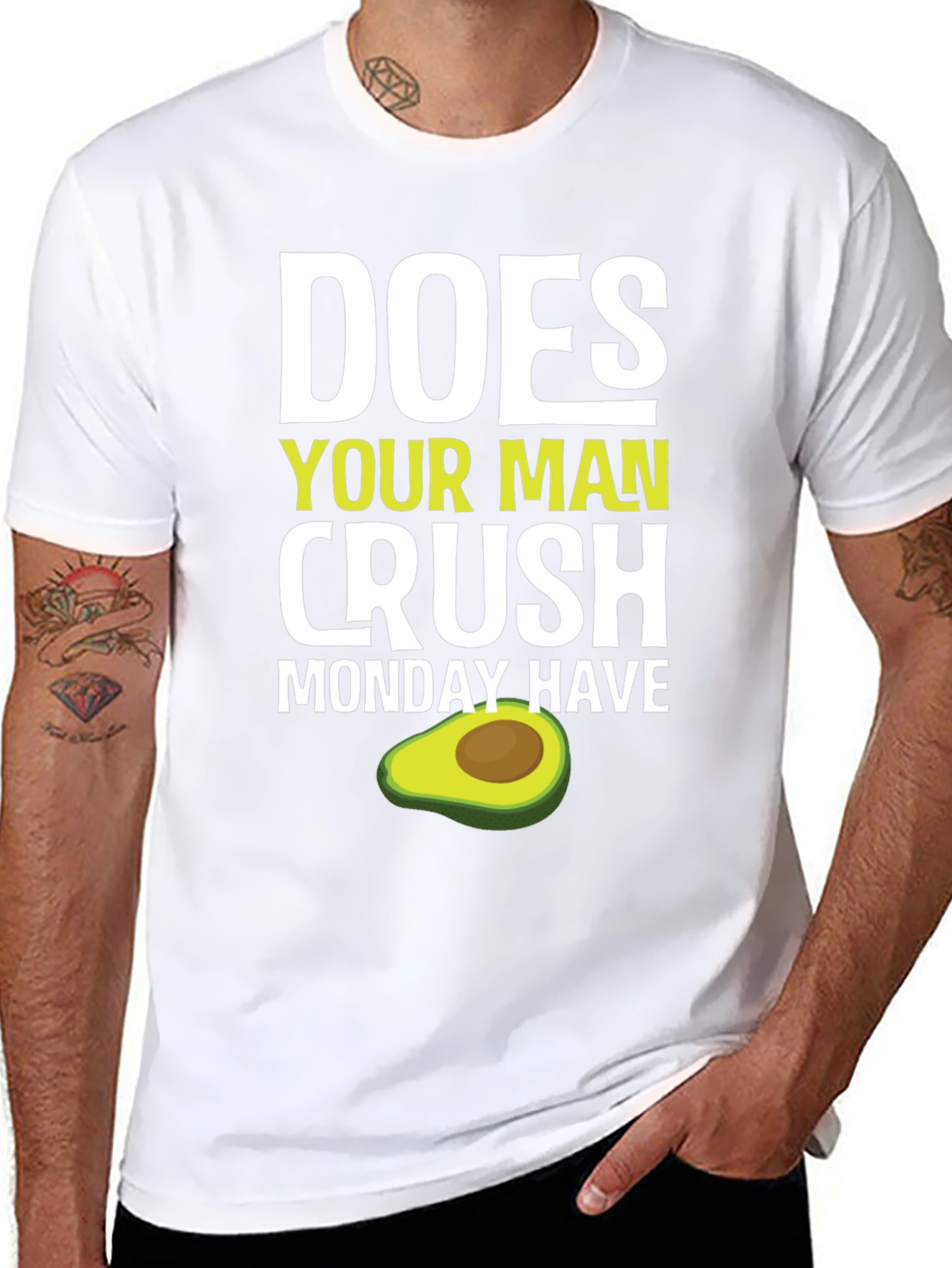 Does Your Man Crush Monday Have Avocado T-Shirt