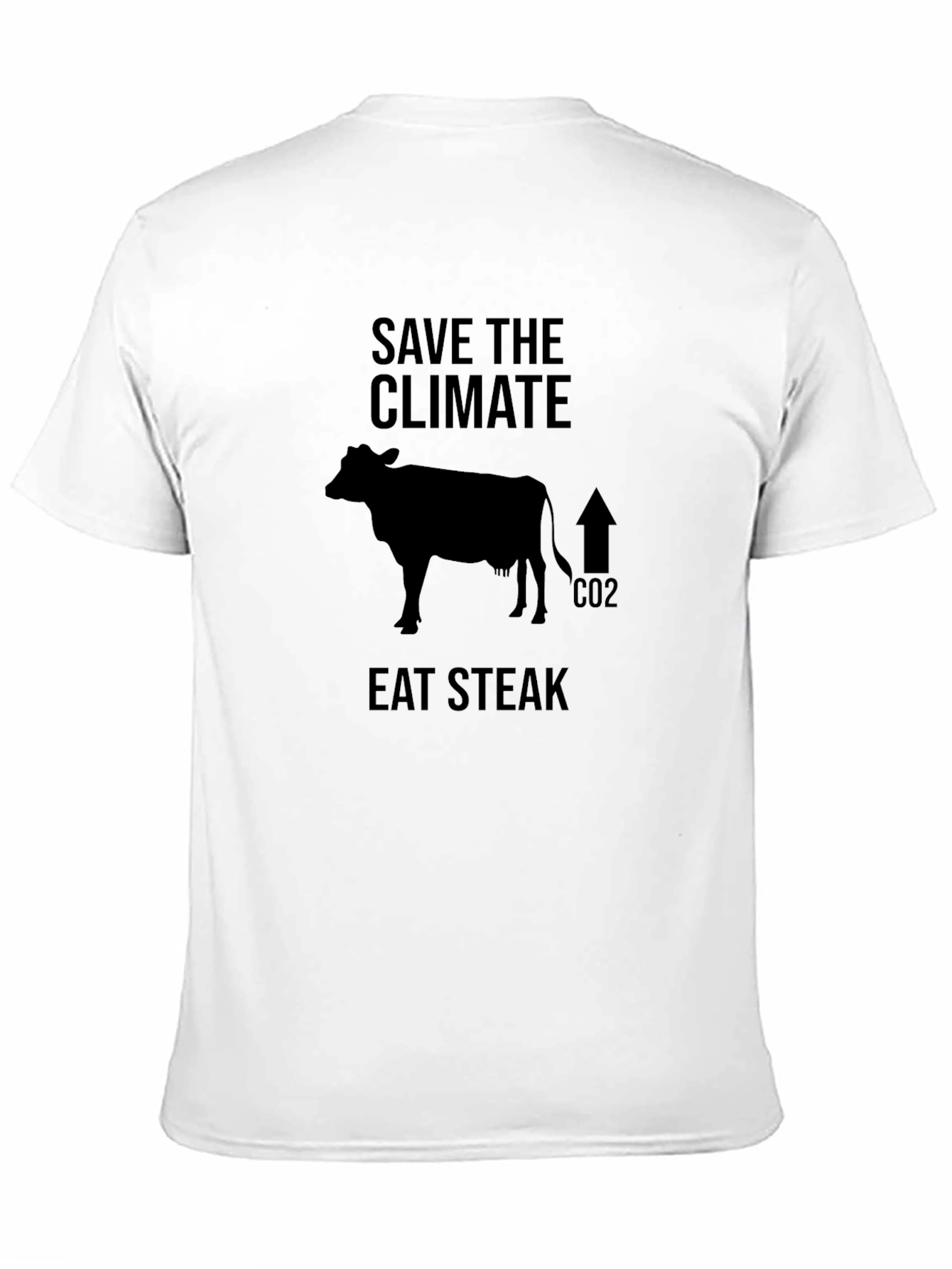 Save Climate Eat Steak T-Shirt