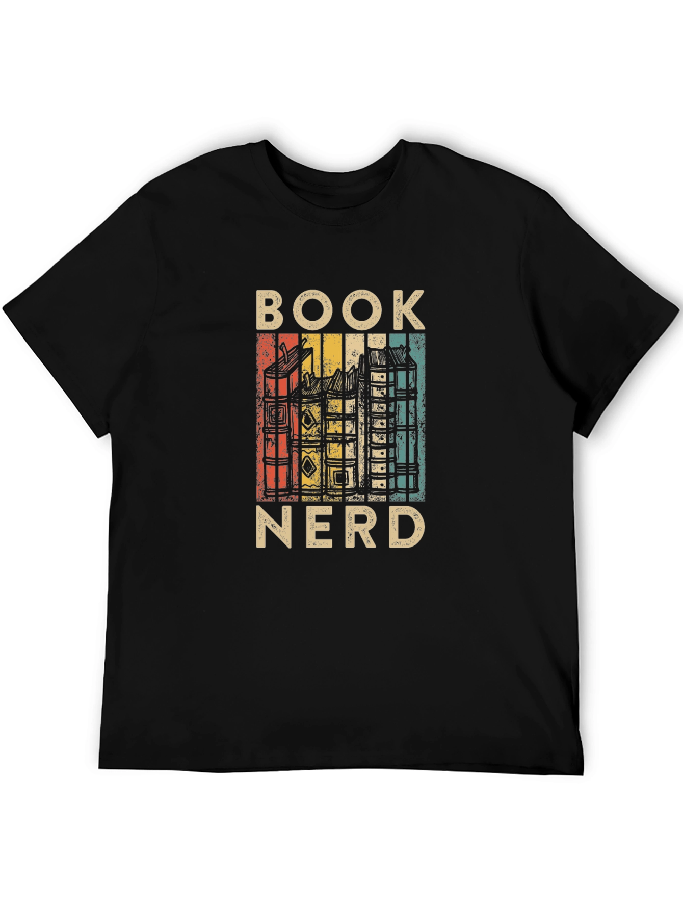 Book Nerd T-Shirt - Retro Style Reading Tee
