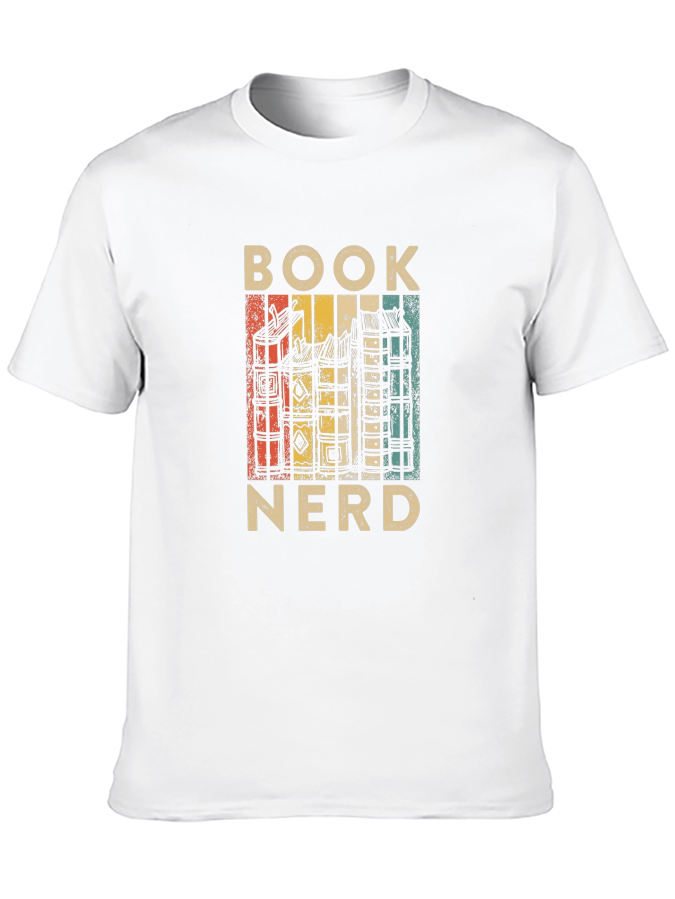 Book Nerd T-Shirt - Retro Style Reading Tee