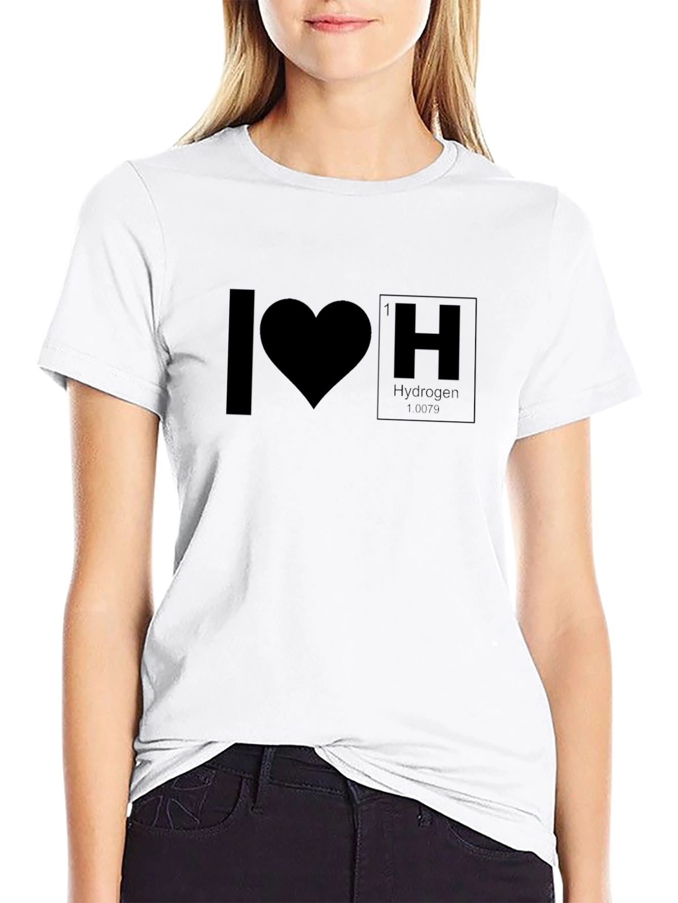 I Heart Hydrogen Science T-Shirt