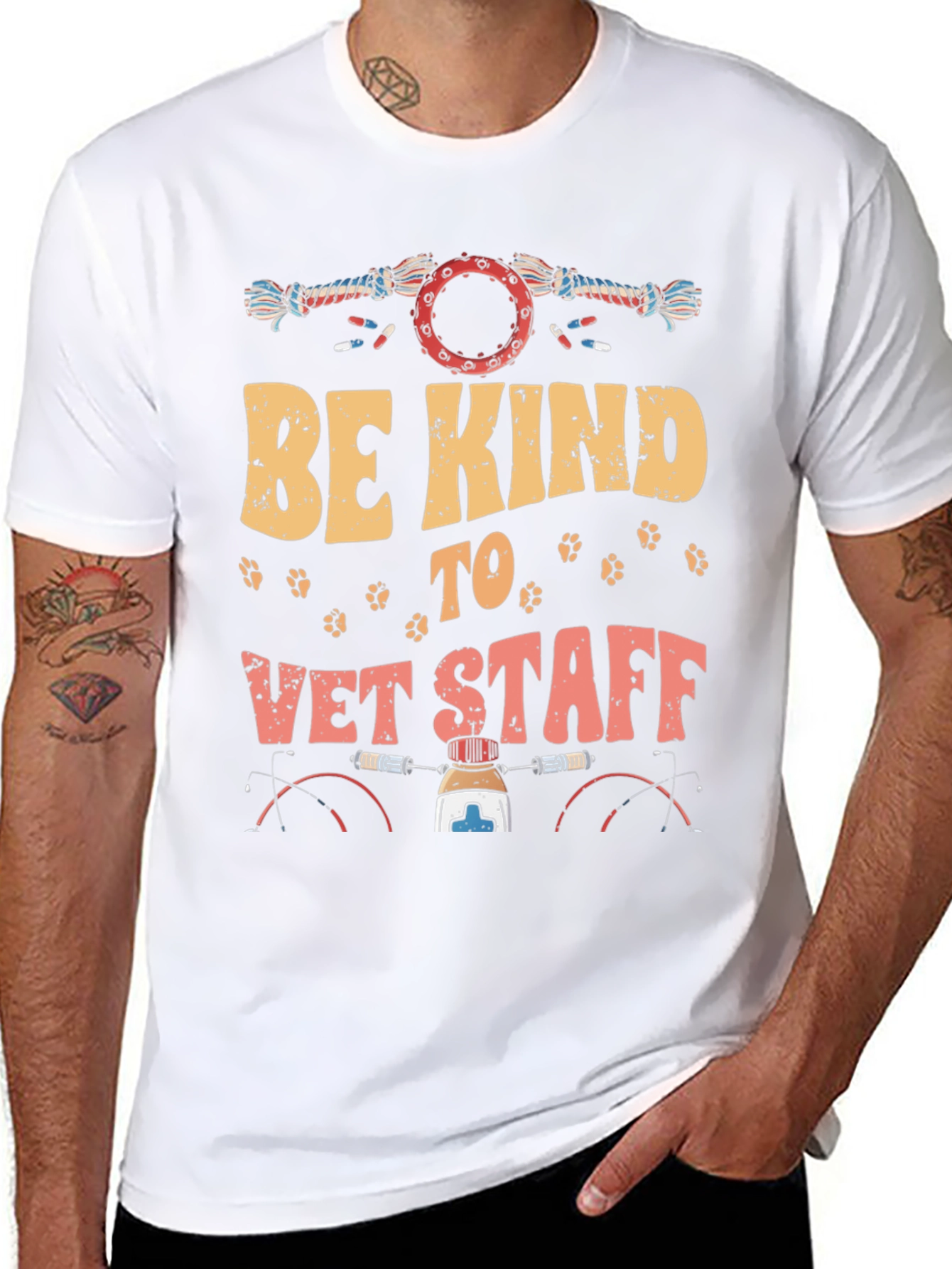 Be Kind to Vet Staff T-Shirt