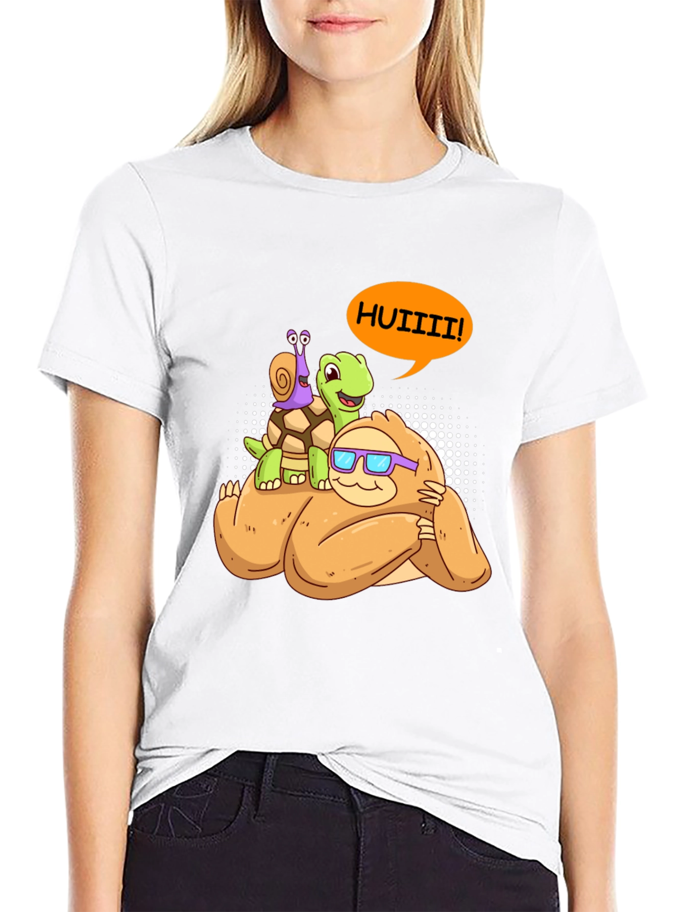 Sloth Turtle & Snail T-Shirt - Slow Life Apparel
