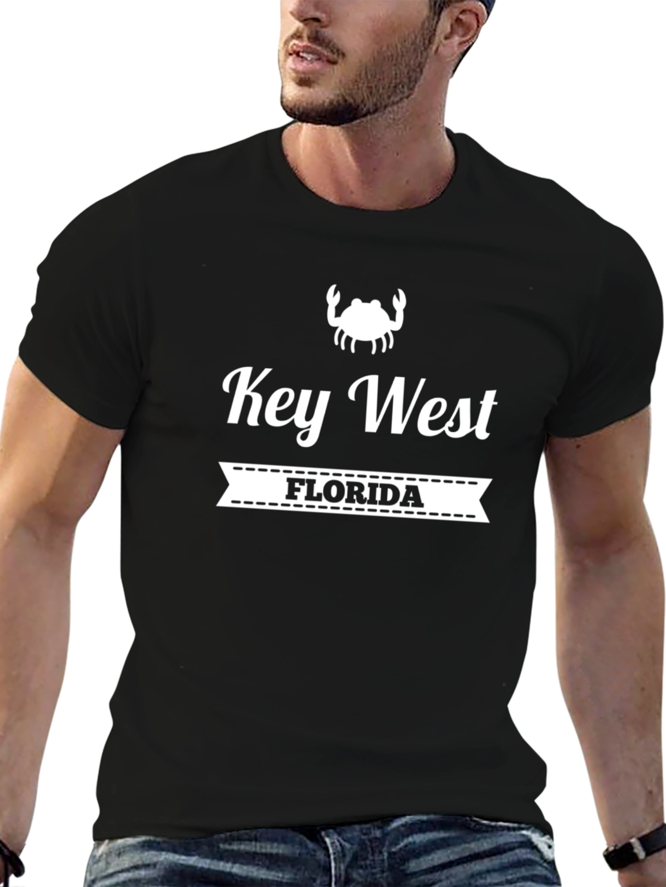 Key West Florida Crab Graphic T-Shirt
