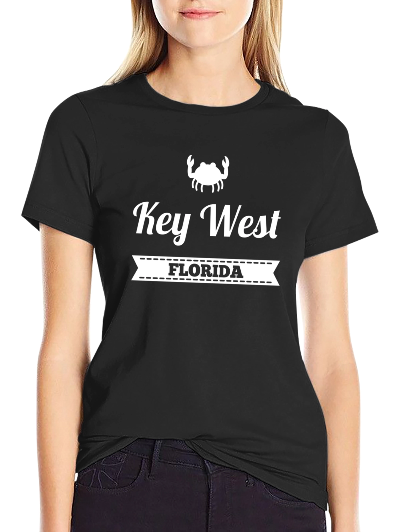 Key West Florida Crab Graphic T-Shirt