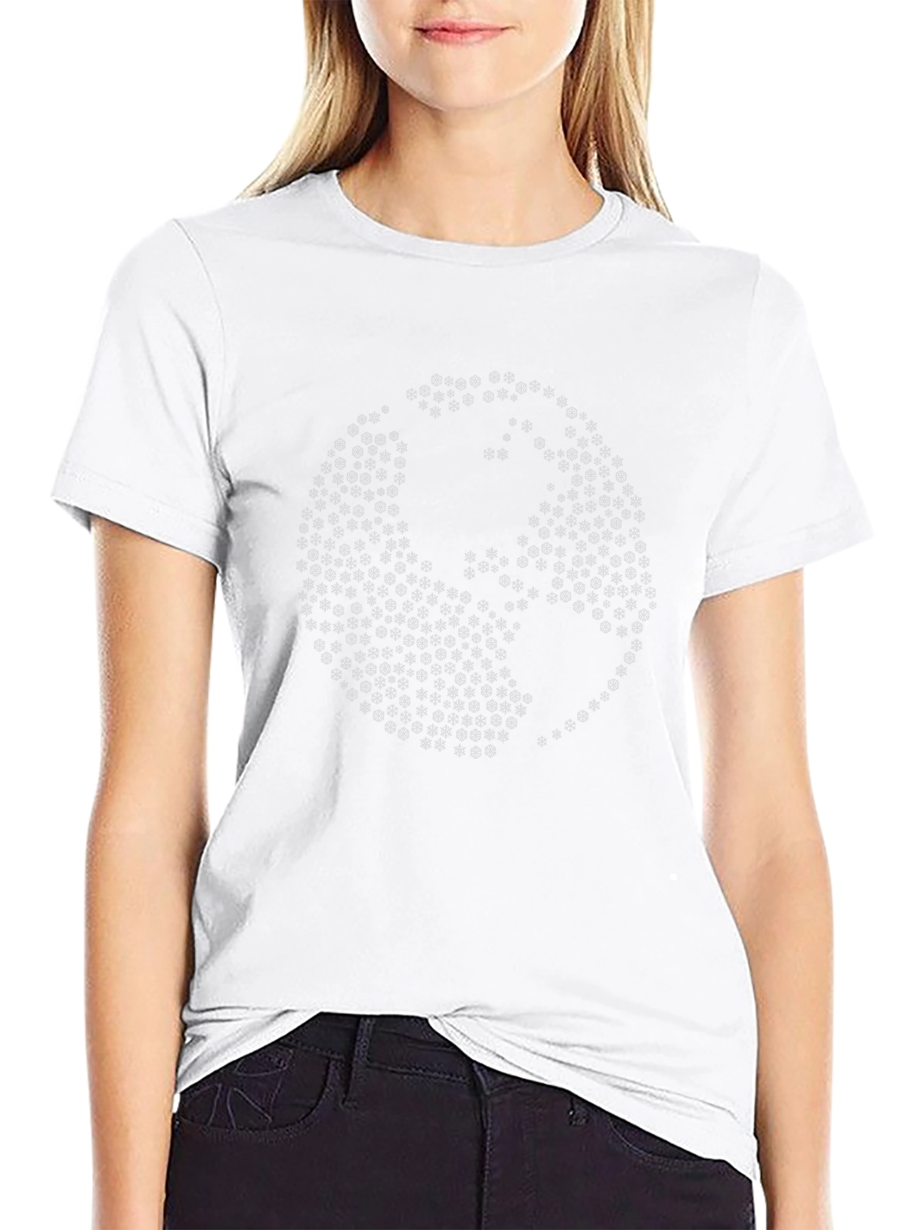 Abstract Earth Graphic Tee - Modern Style