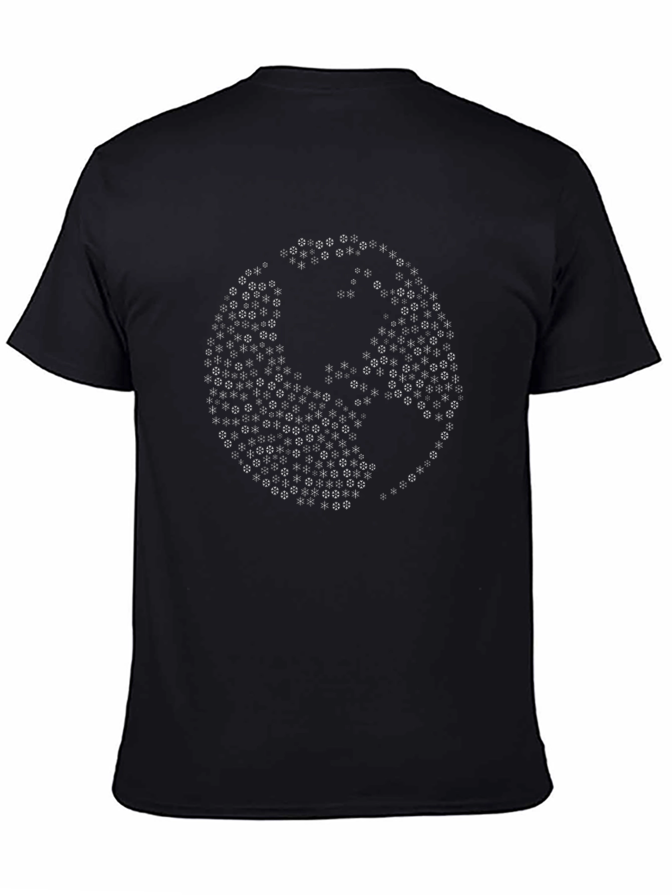 Abstract Earth Graphic Tee - Modern Style