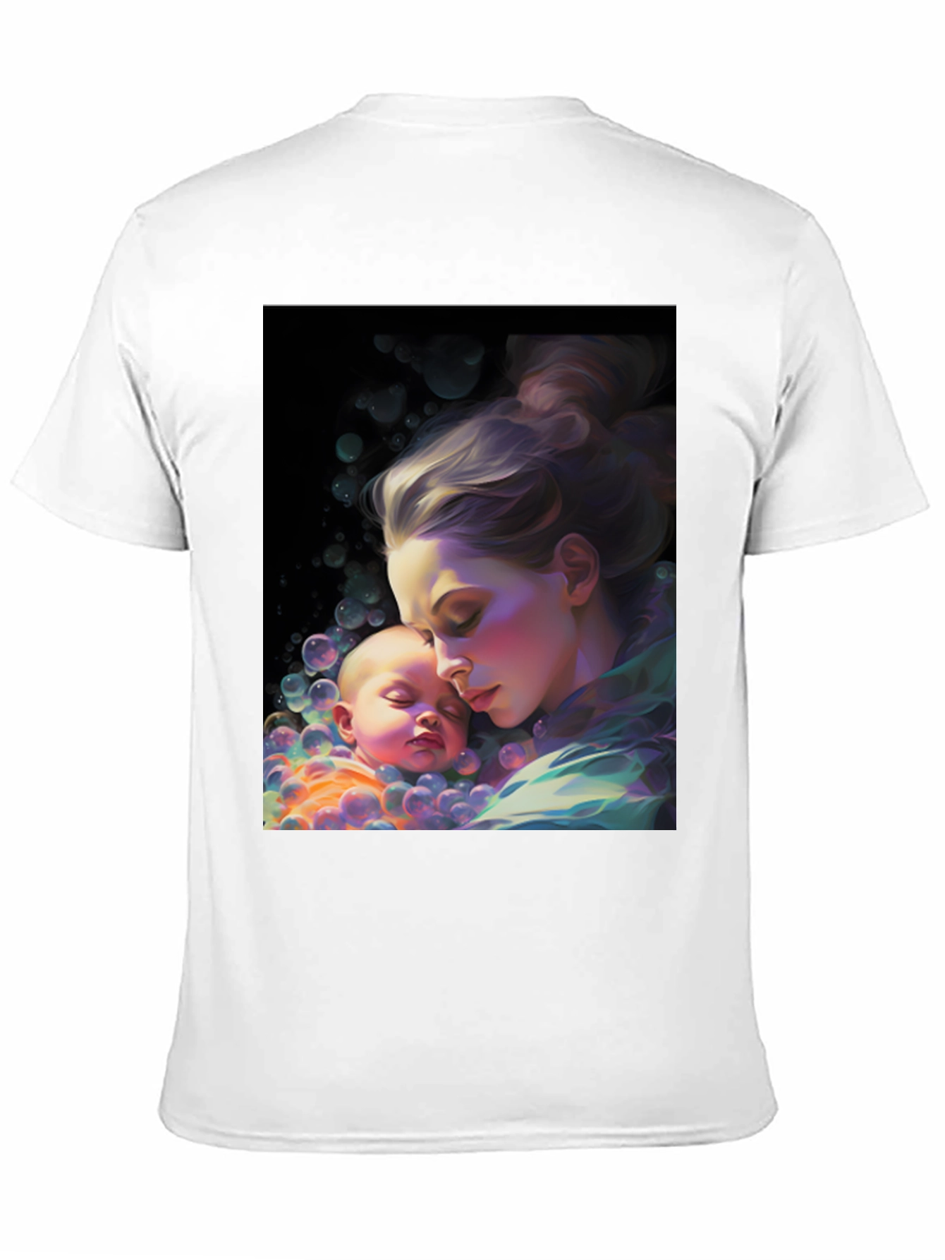 Artistic Mother & Baby Graphic Tee
