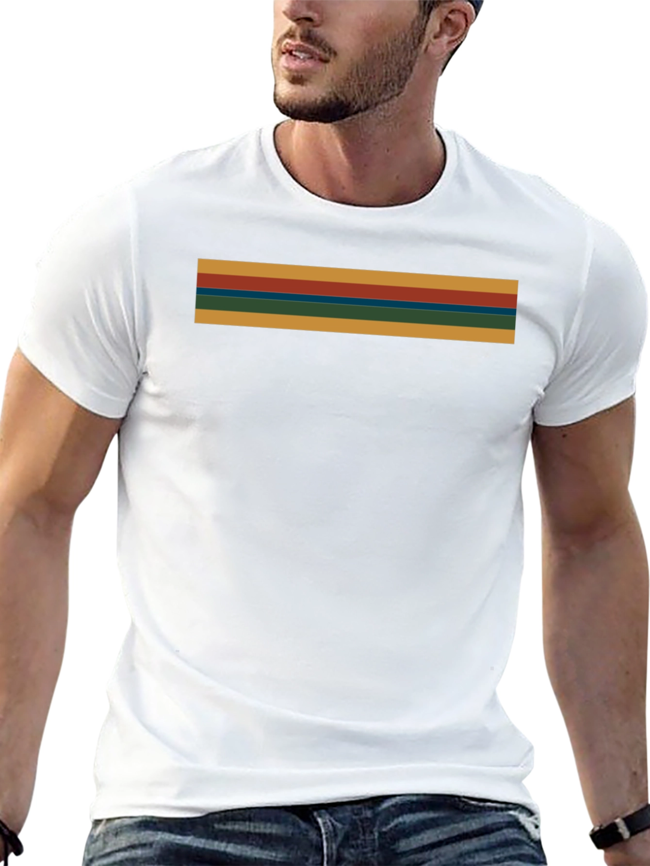 Striped T-Shirt - Novelty Doctor Who Inspired Tee