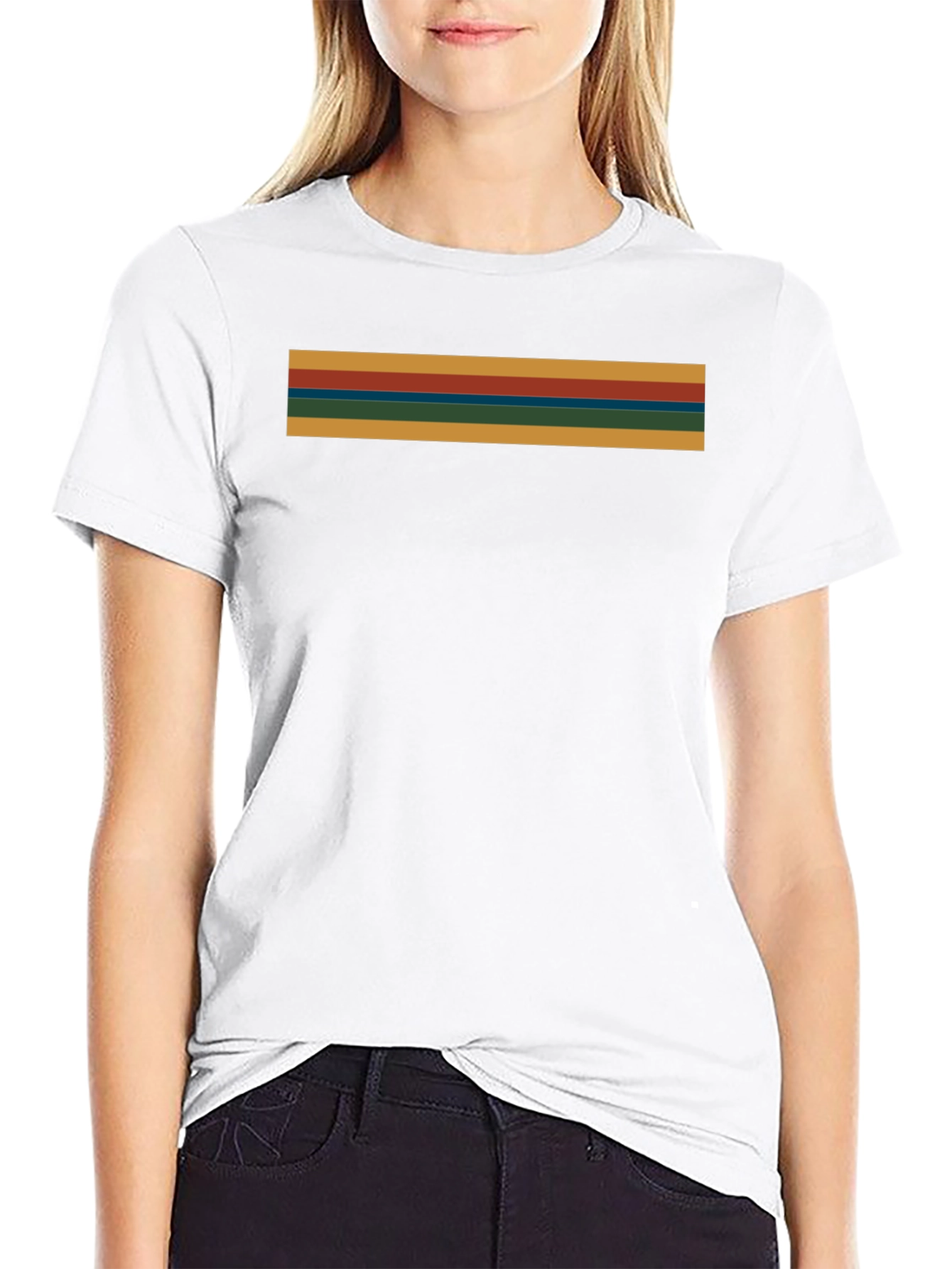 Striped T-Shirt - Novelty Doctor Who Inspired Tee