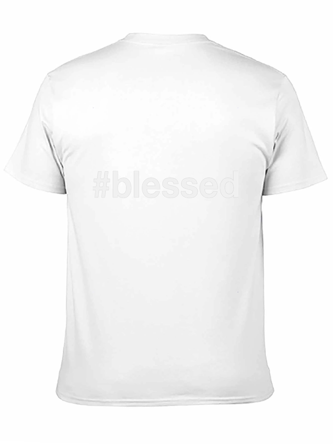 #blessed Black T-Shirt