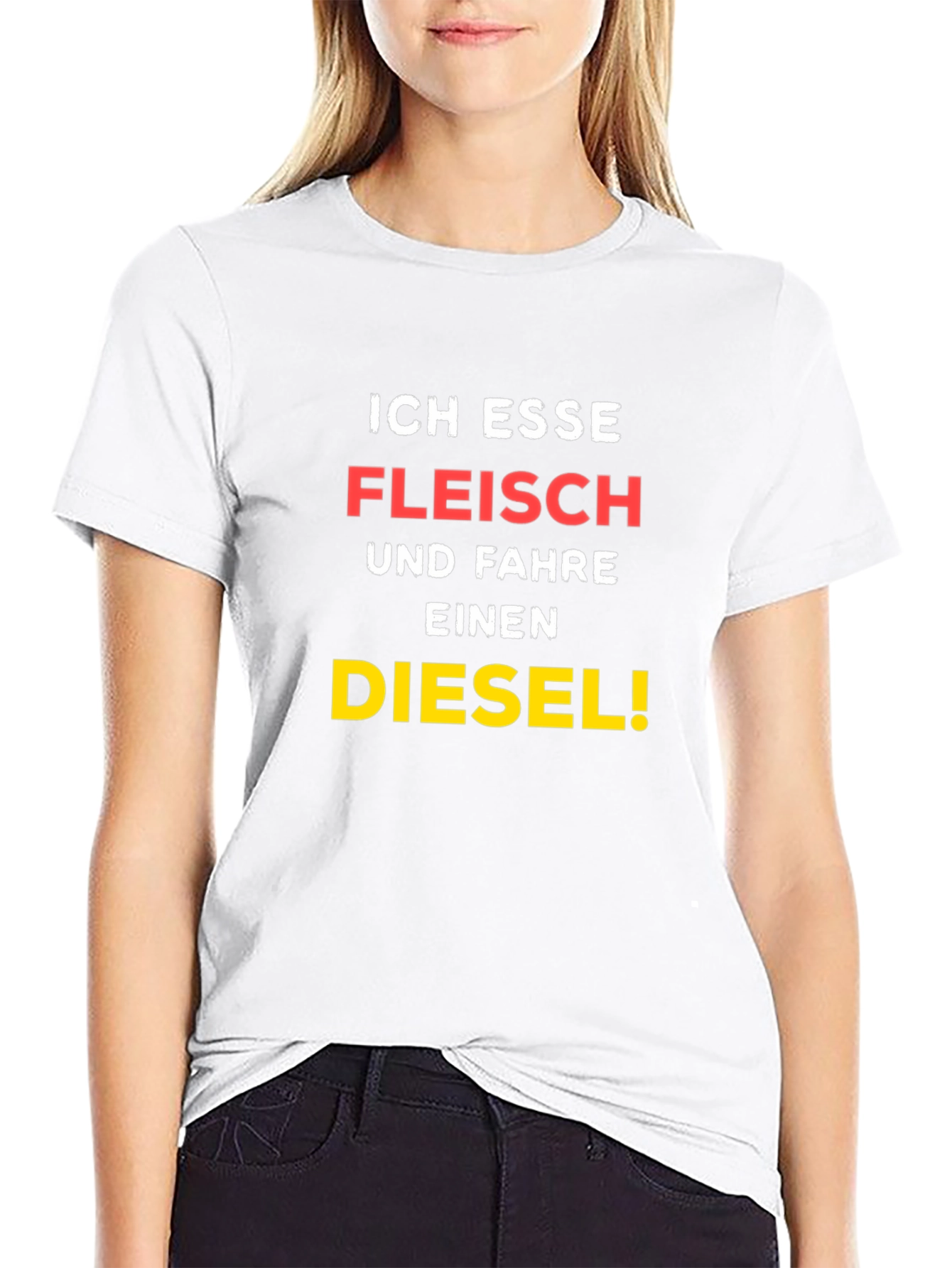 Ich Esse Fleisch T-Shirt - Diesel Fun Tee