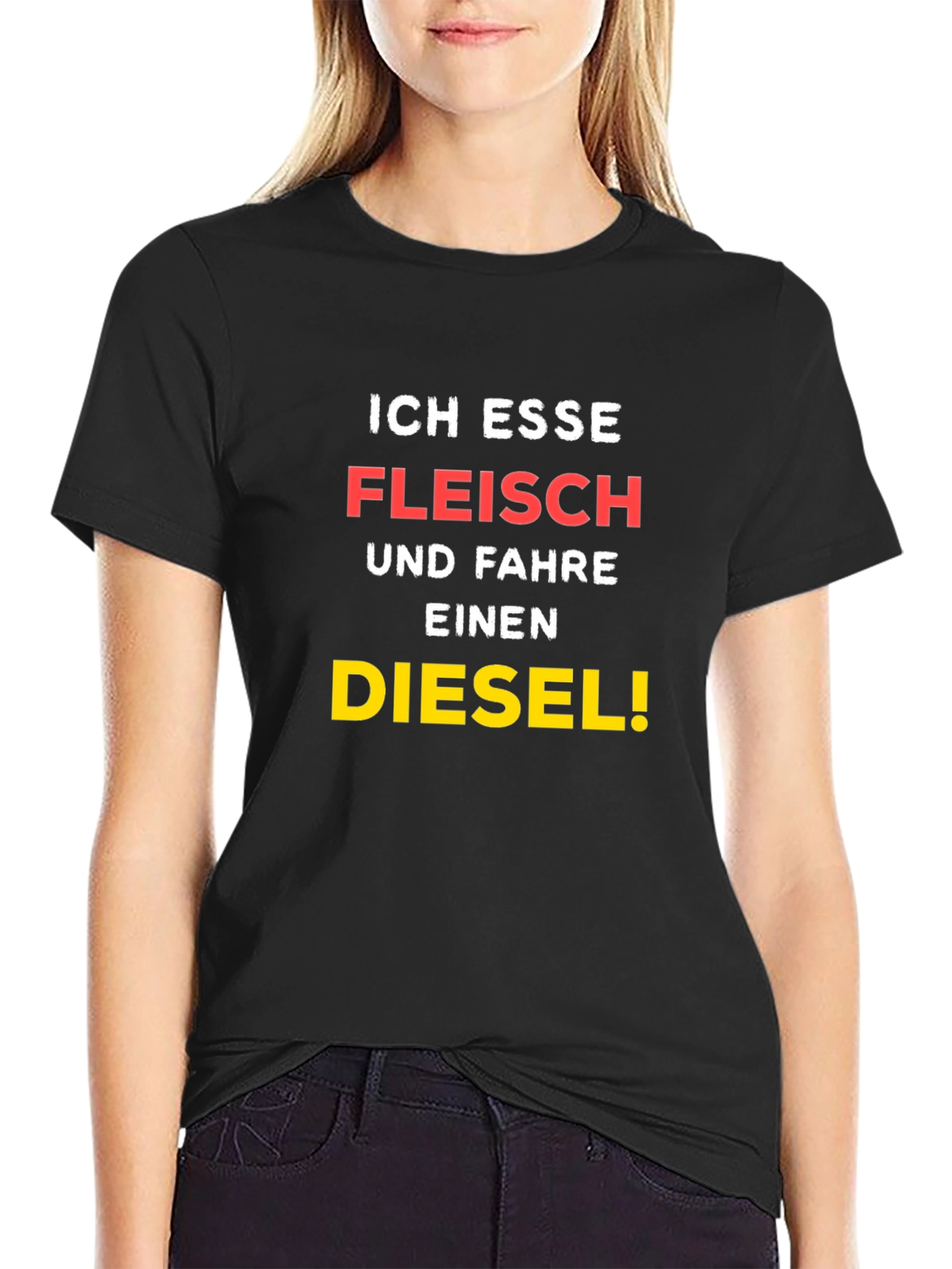 Ich Esse Fleisch T-Shirt - Diesel Fun Tee