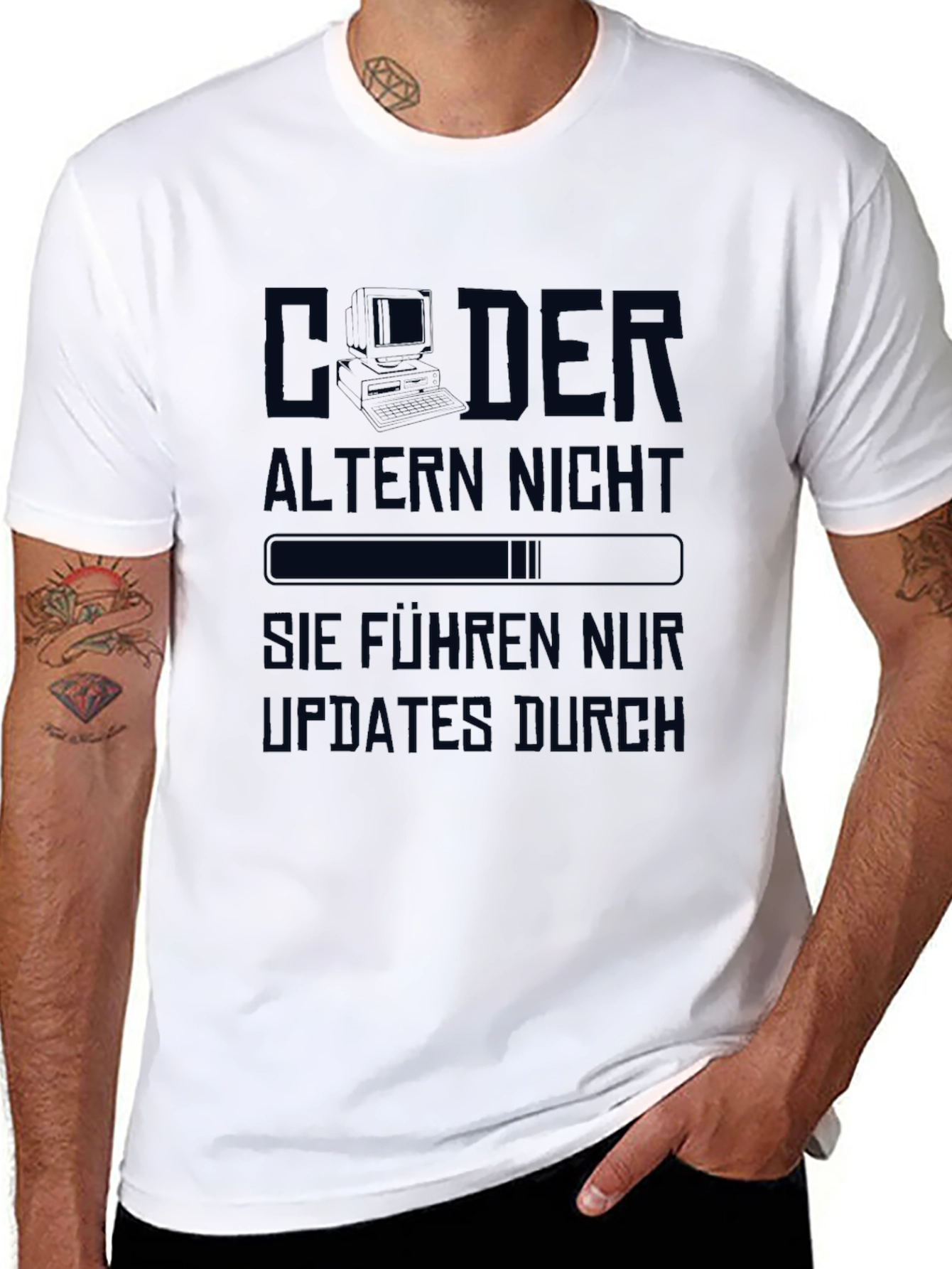 Coder Update T-Shirt - Black Programmer Tee