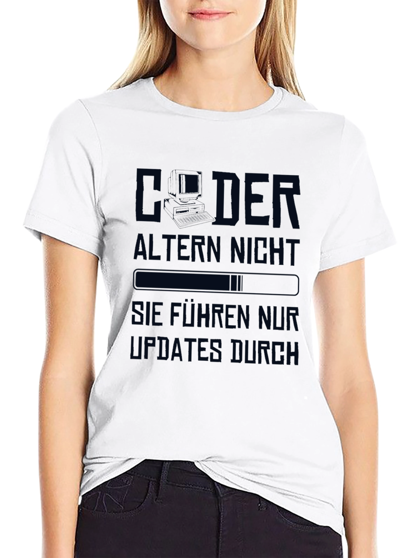 Coder Update T-Shirt - Black Programmer Tee