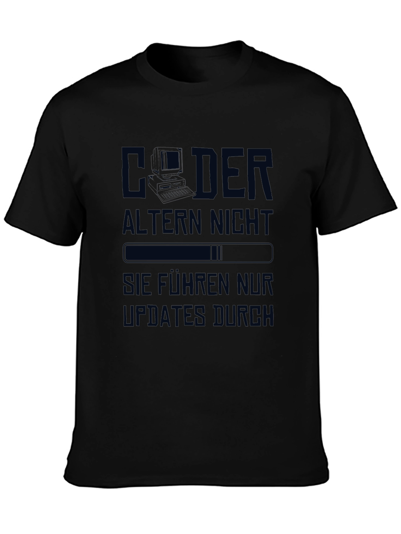 Coder Update T-Shirt - Black Programmer Tee