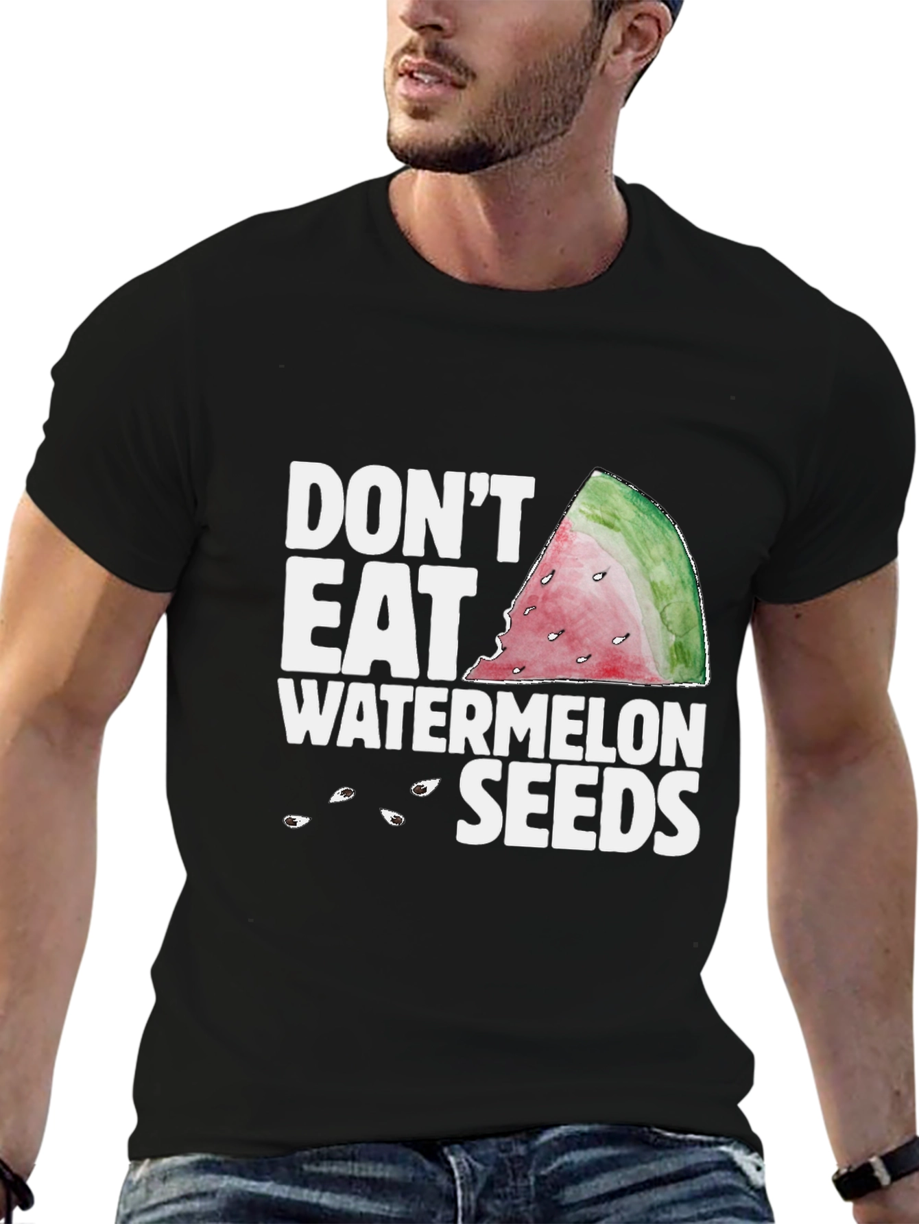 Dont Eat Watermelon Seeds Graphic Tee