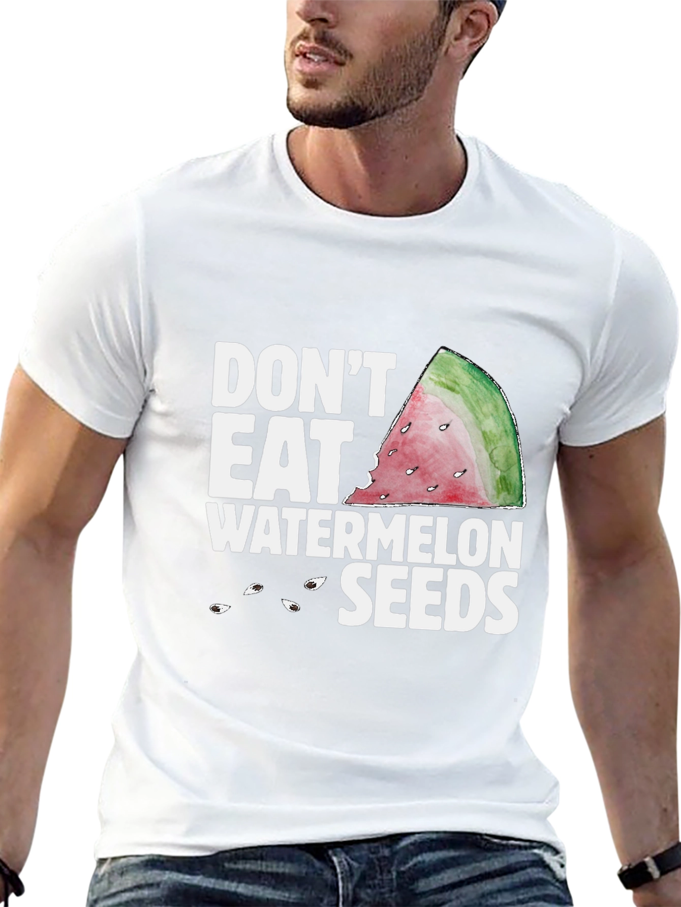 Dont Eat Watermelon Seeds Graphic Tee