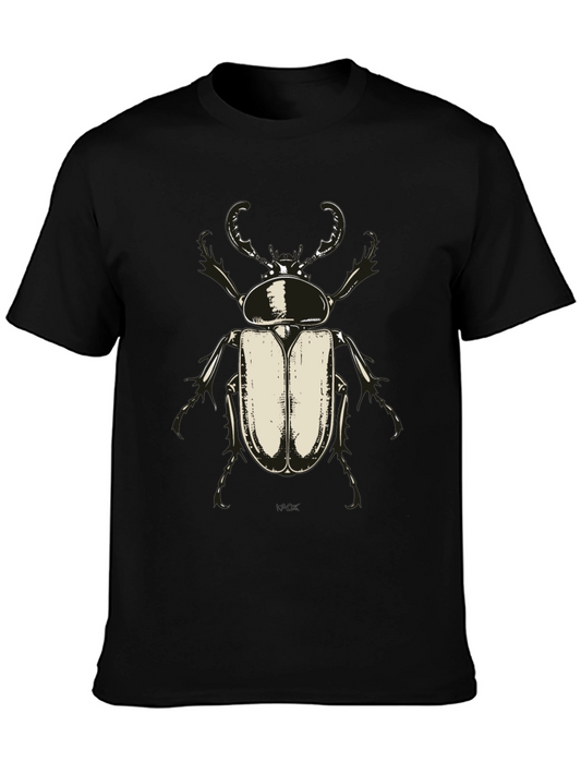 Beetle Graphic Tee - Bold Insect Design