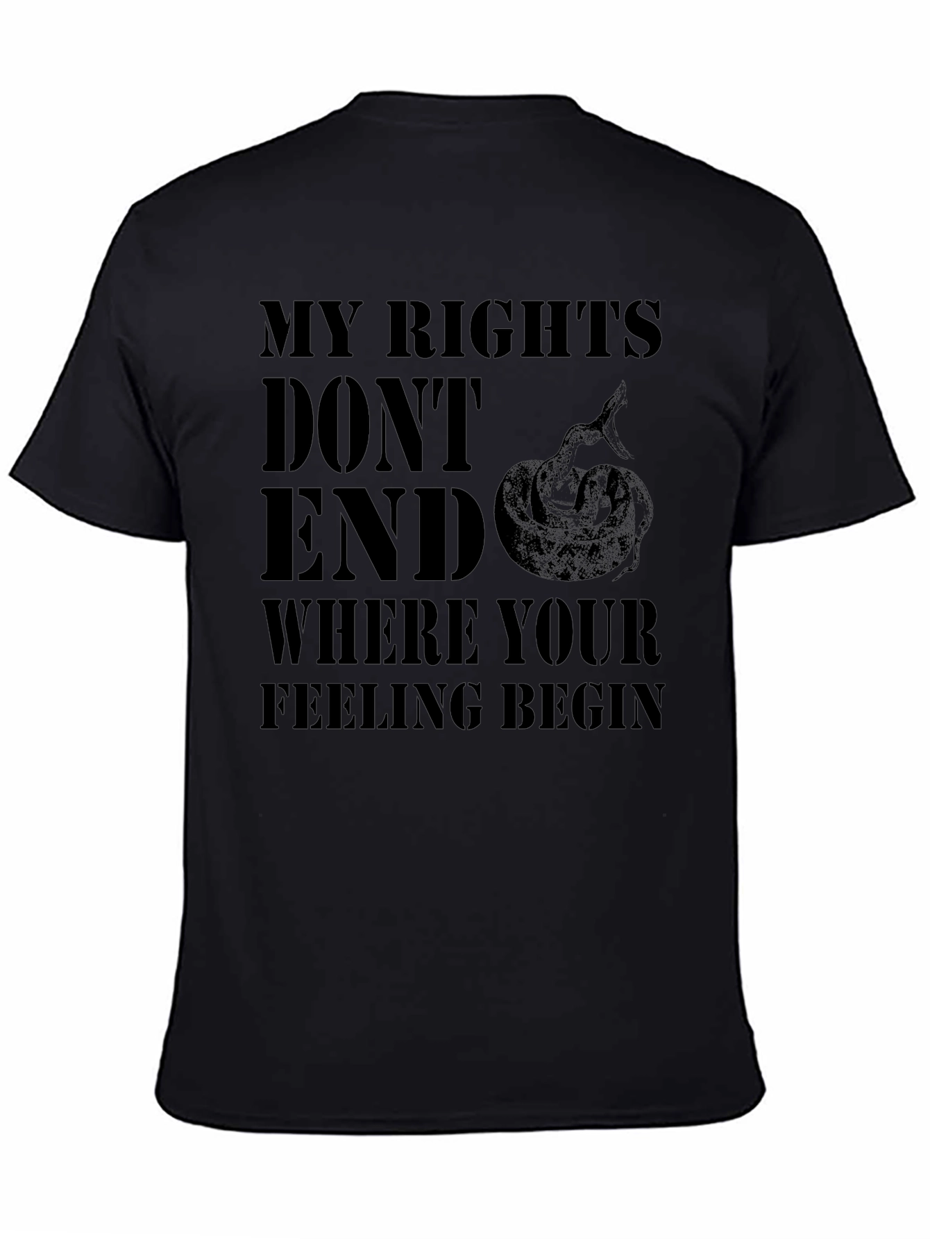 My Rights Dont End Graphic Tee
