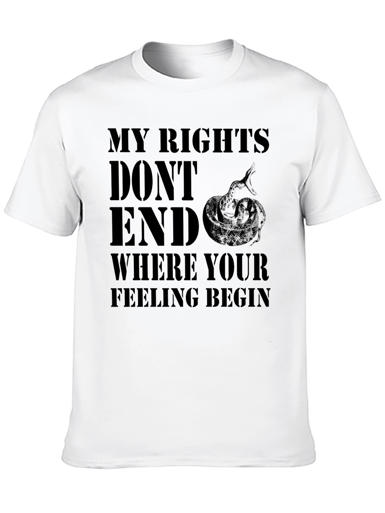 My Rights Dont End Graphic Tee