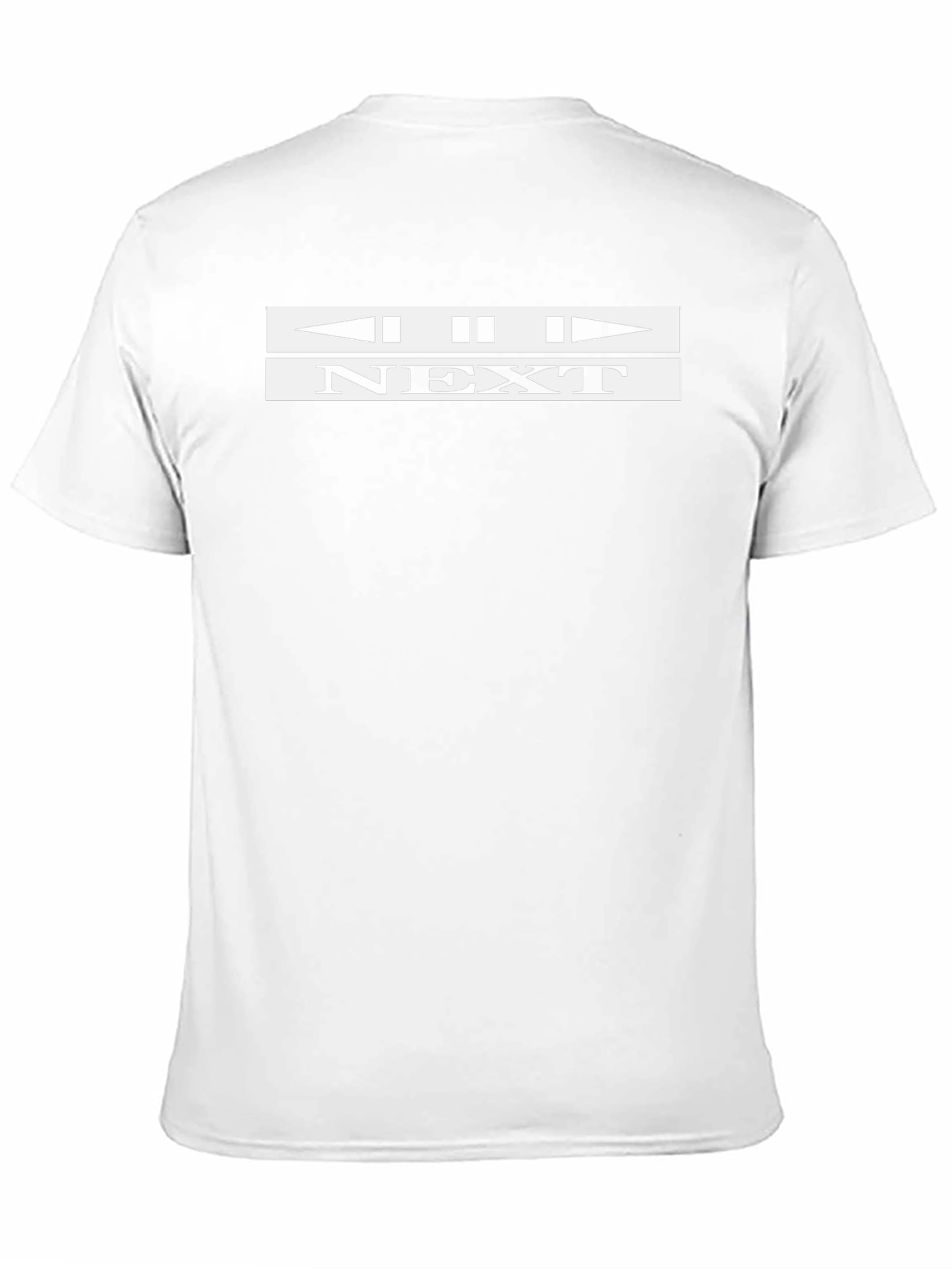 Next Button Graphic T-Shirt