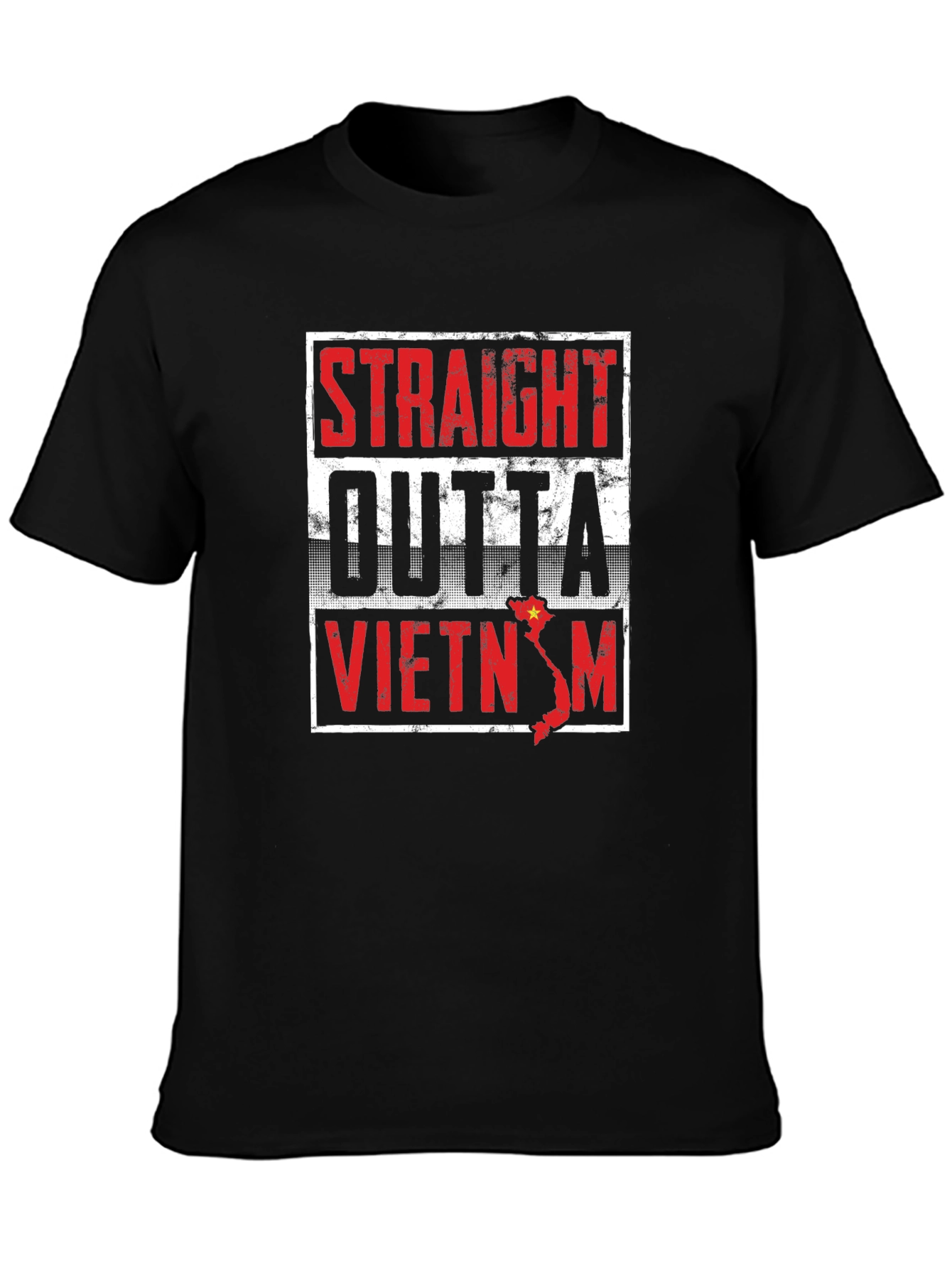 Straight Outta Vietnam Graphic T-Shirt