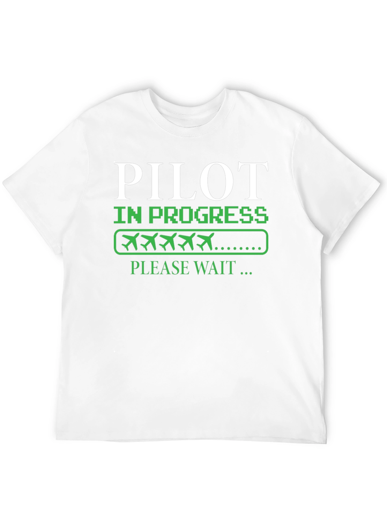 Pilot In Progress T-Shirt - Funny Aviation Tee