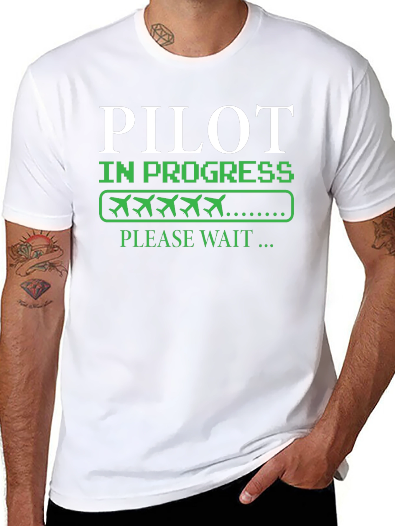 Pilot In Progress T-Shirt - Funny Aviation Tee